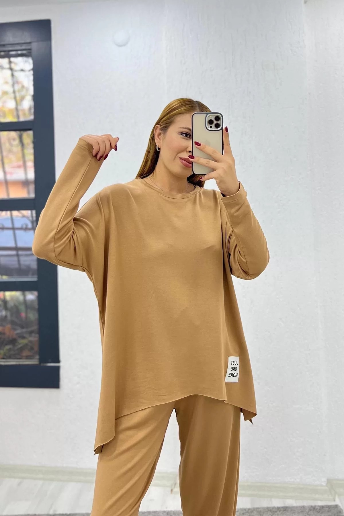Viskon Armalı Takım Camel