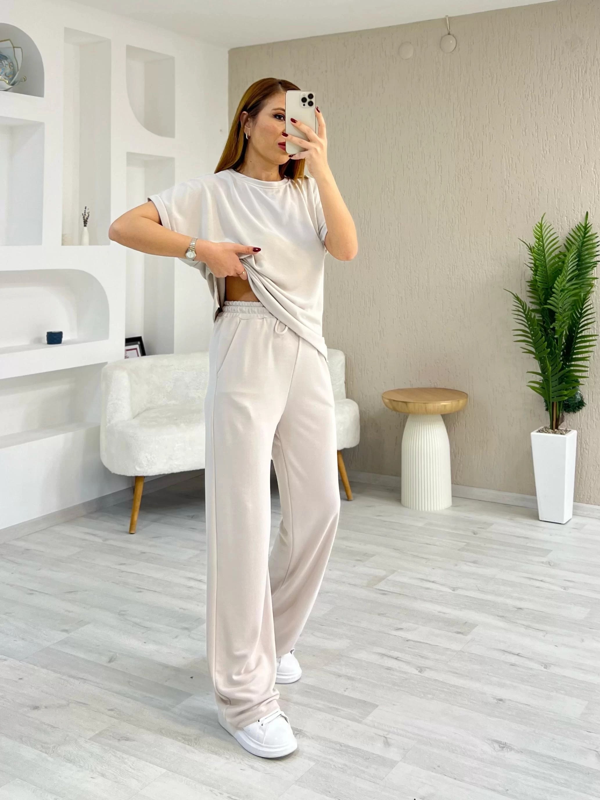 Oysho Pike Takım Krem