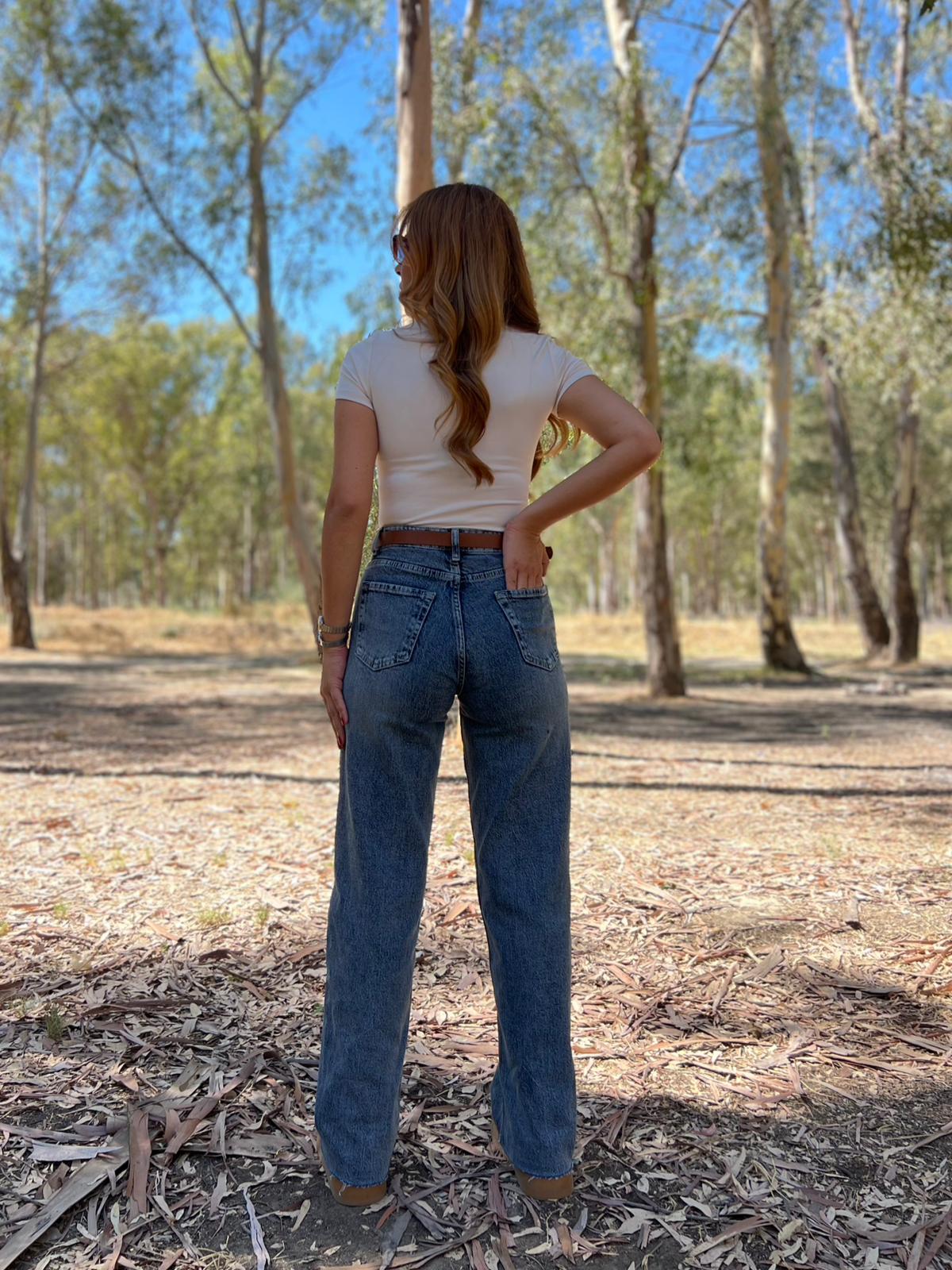 Kemerli Kot Pantolon