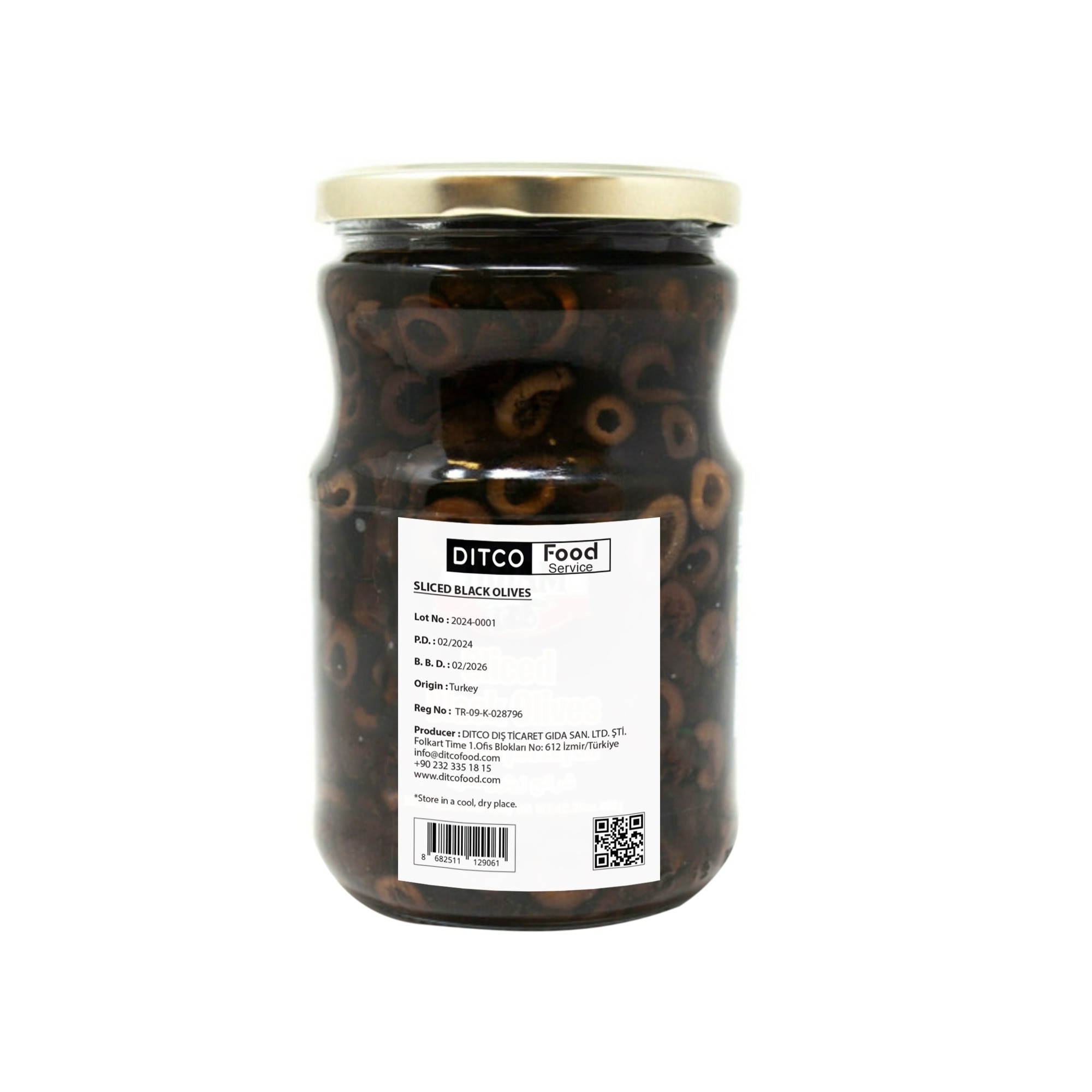 Zeytin - Dilimli Siyah Zeytin