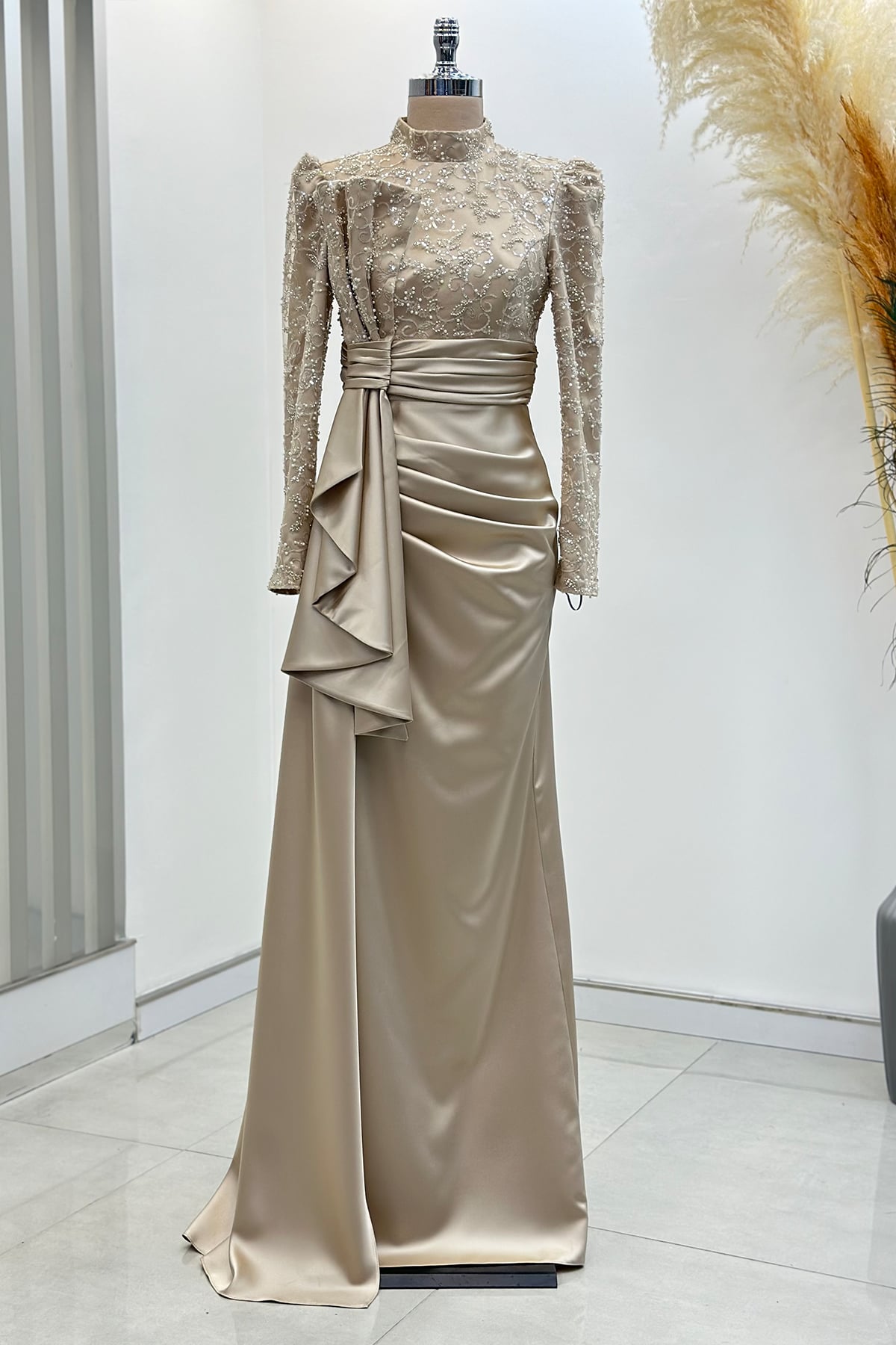 Merva  Abiye - 25168 - Gold