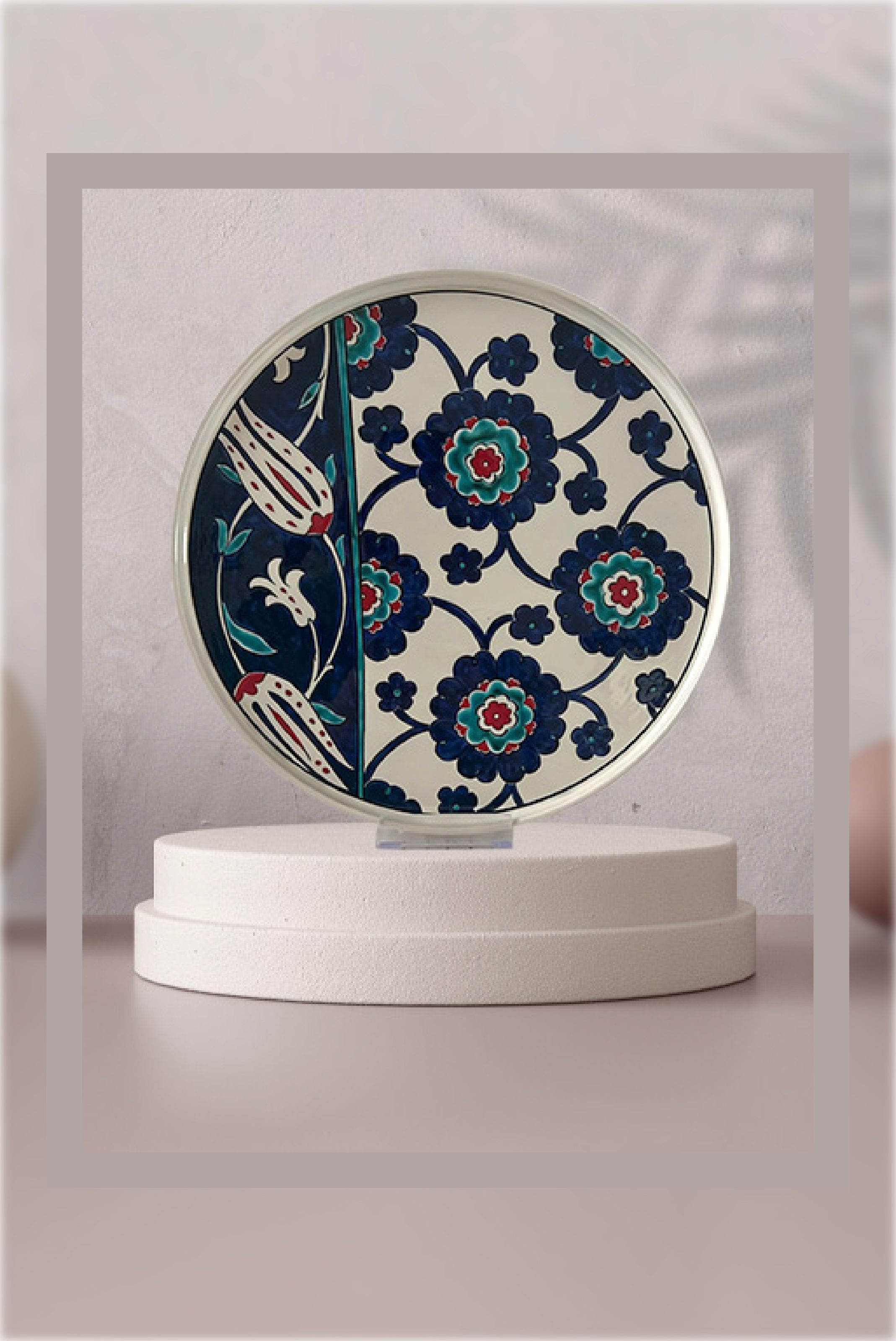 Assiette en faïence Iznik