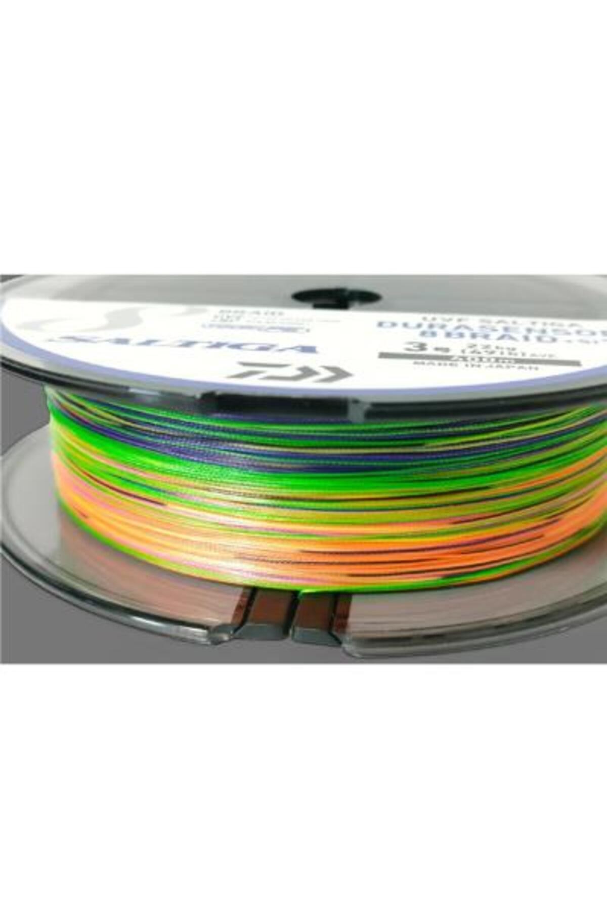 Saltiga 8 Braid Dura 300m Multicolor İp Misina