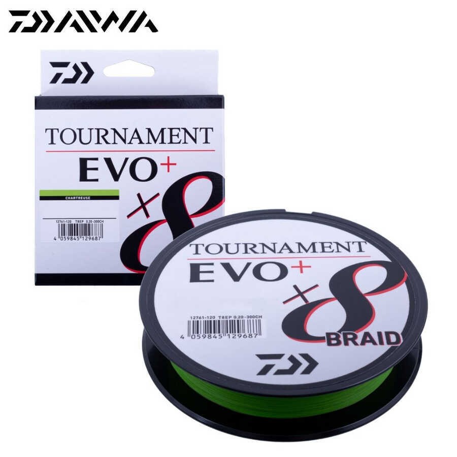 Daiwa Tournament EVO+ 8B 135 Mt. Chartreuse İp Misina (açık yeşil)