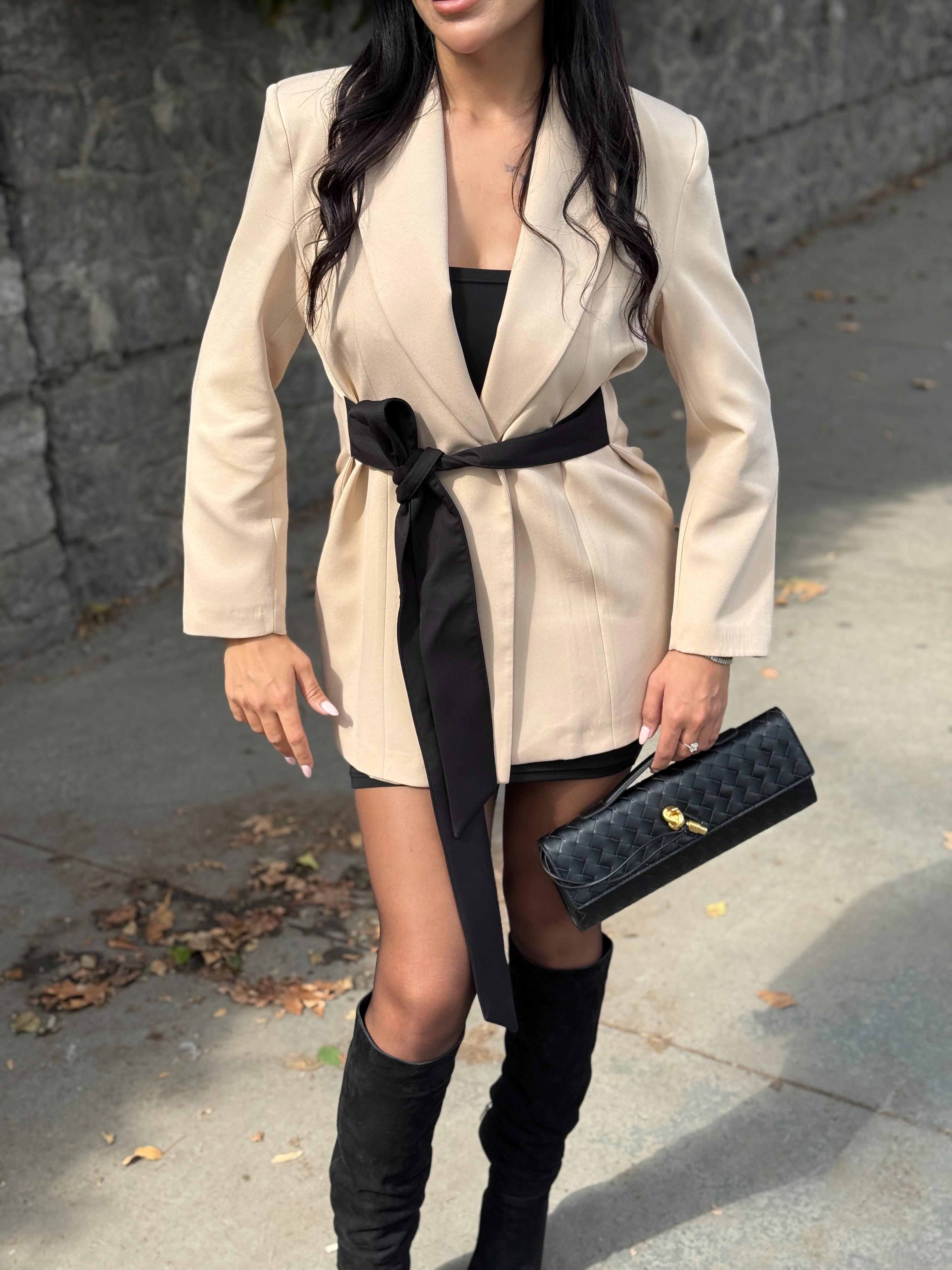 Tasarım Blazer Ceket Elbise