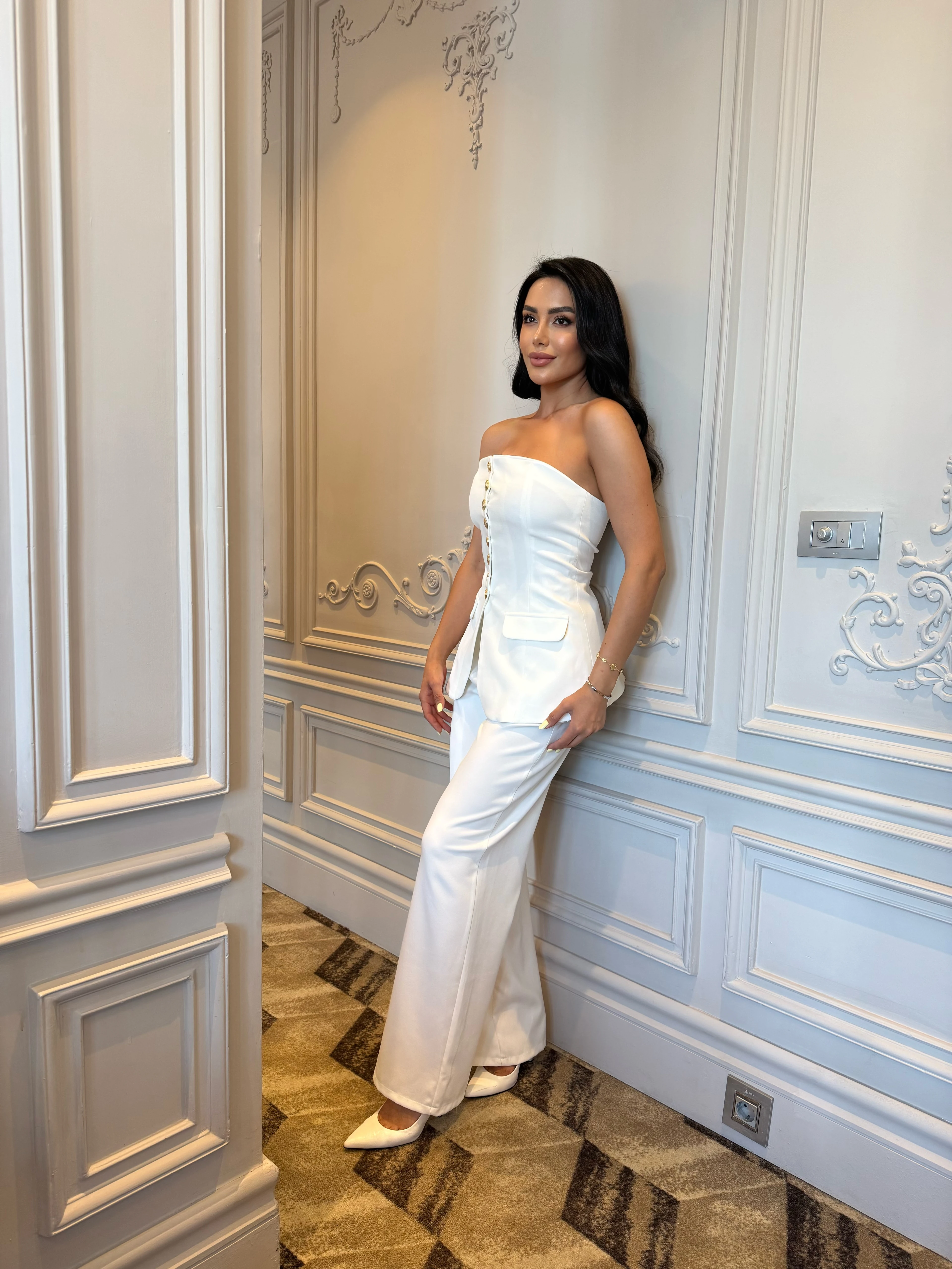 Toka Detaylı Pantolon