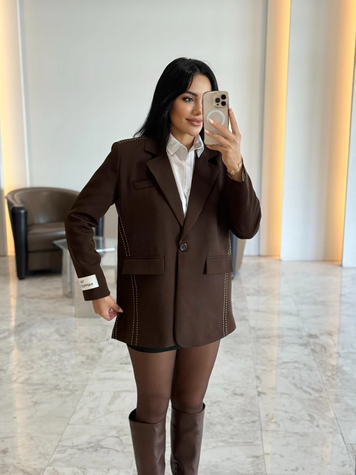 Nakışlı Blazer Ceket