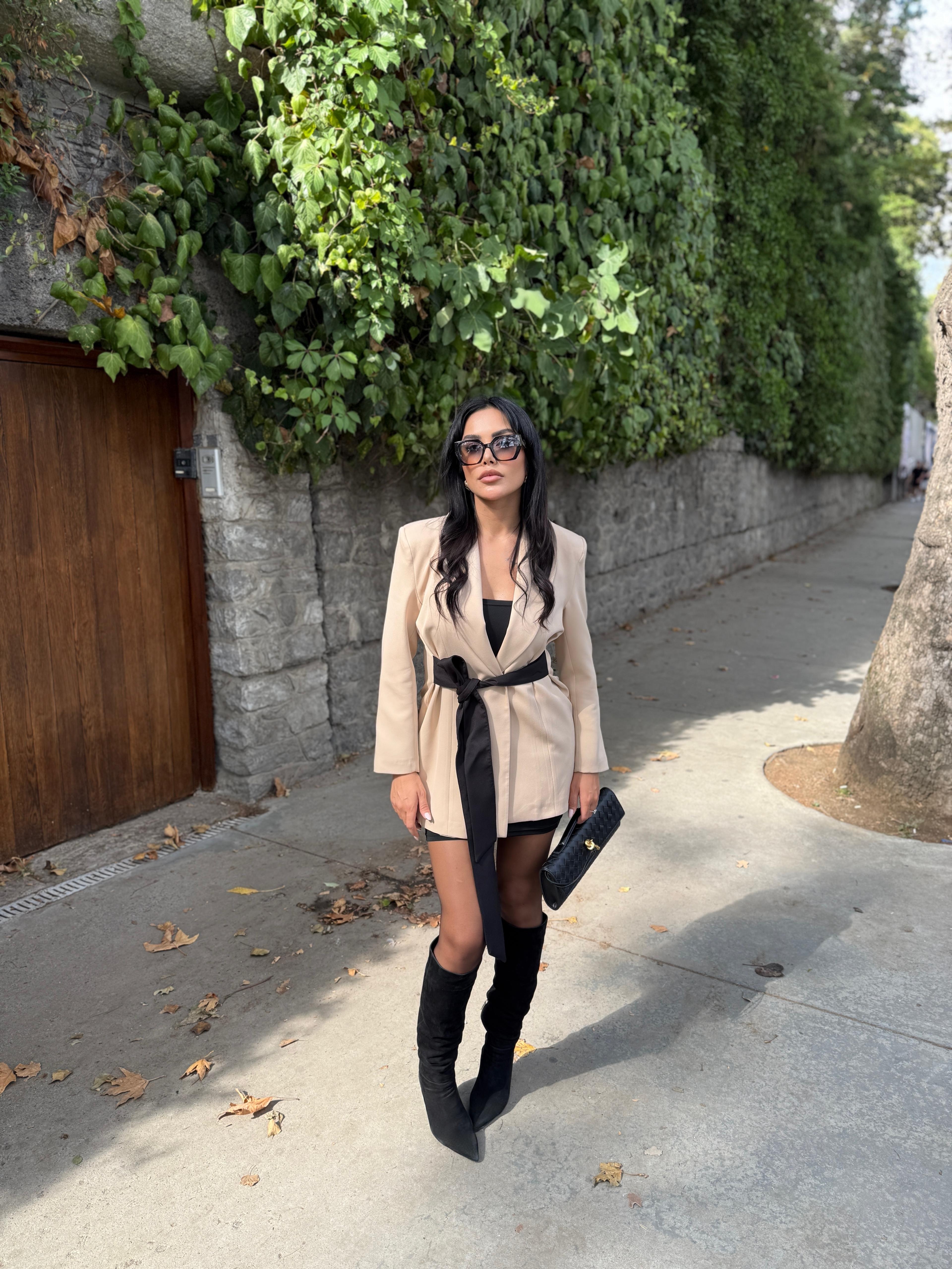 Tasarım Blazer Ceket Elbise