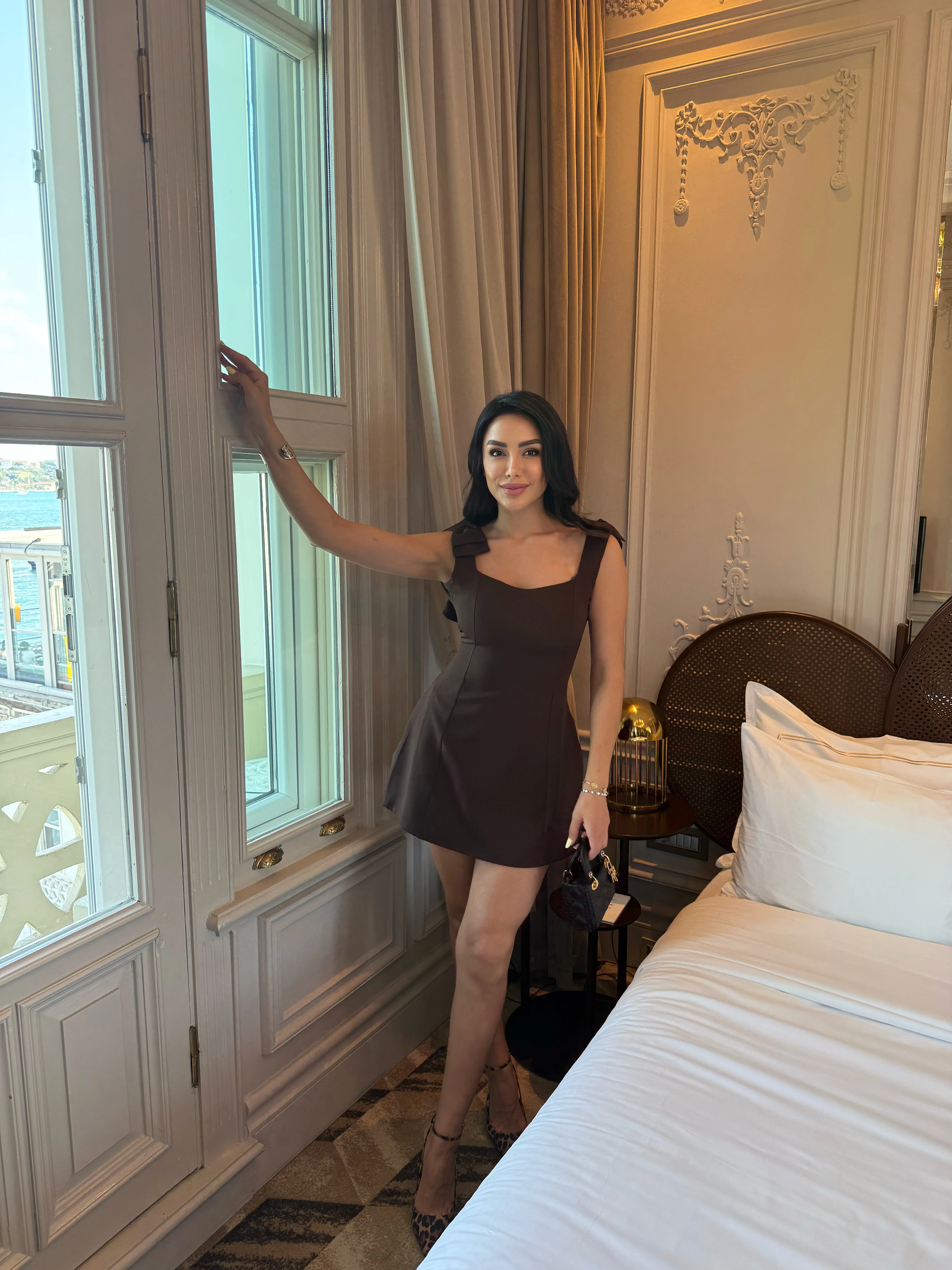 Kurdele Detay Elbise