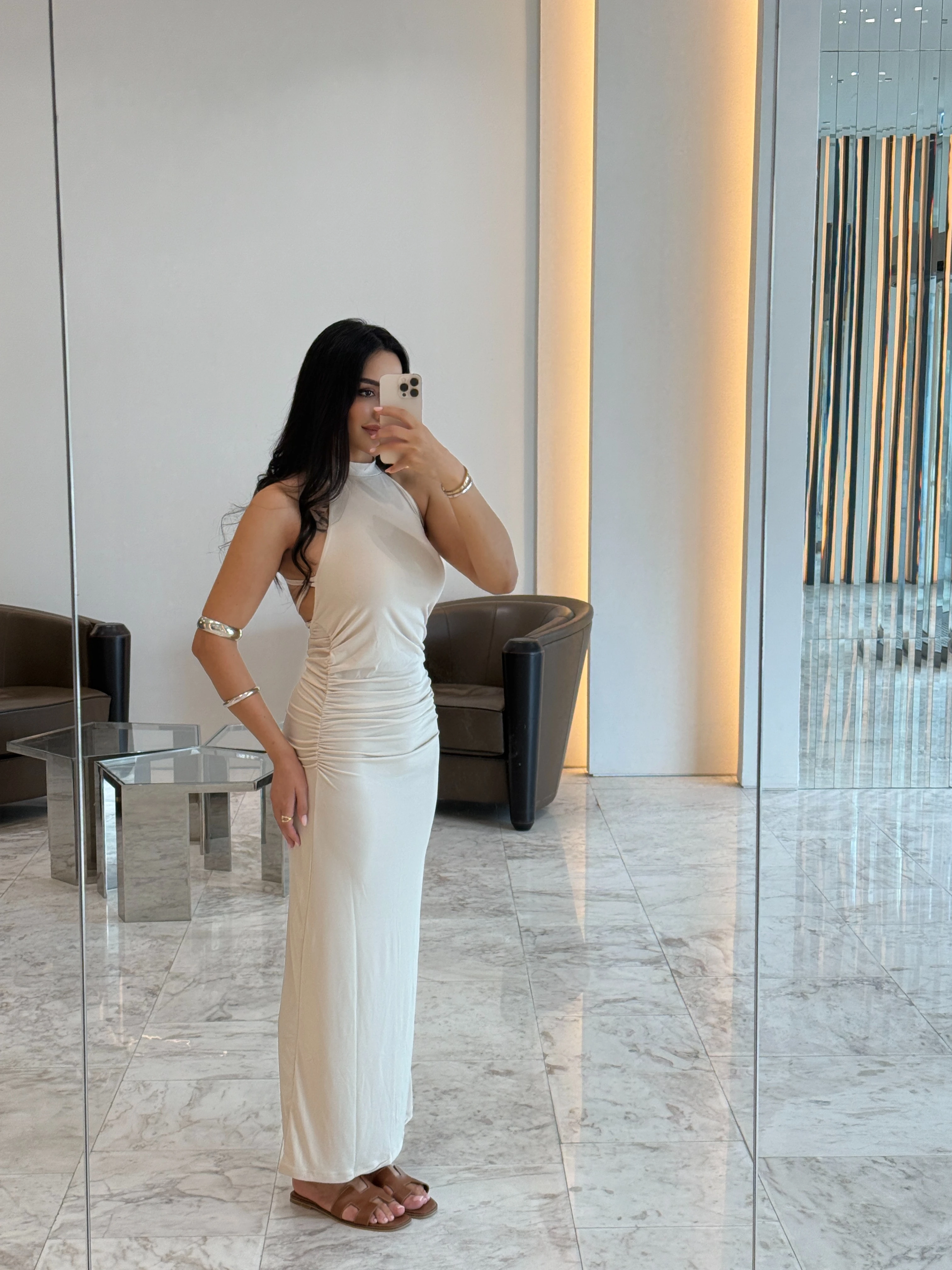 Sırt Dekolte Elbise