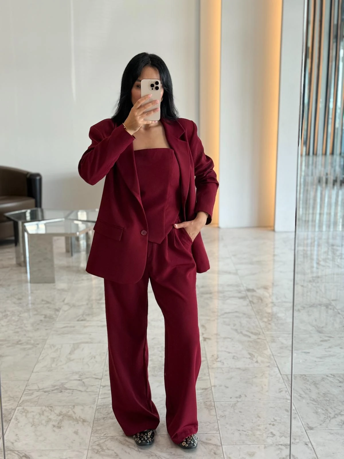 Üçlü Blazer Takım