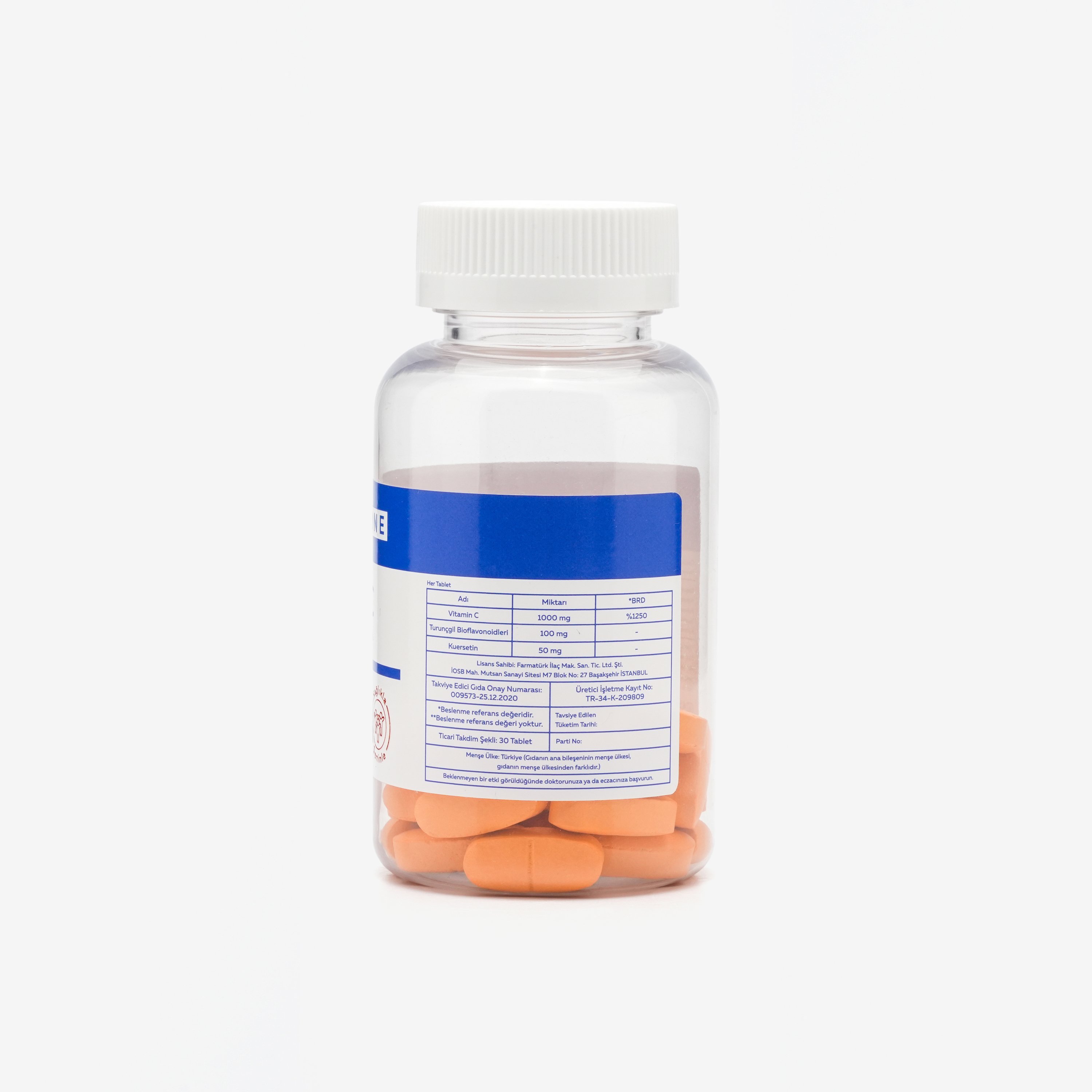 Vitamin C Containing Tablet Supplementary Food