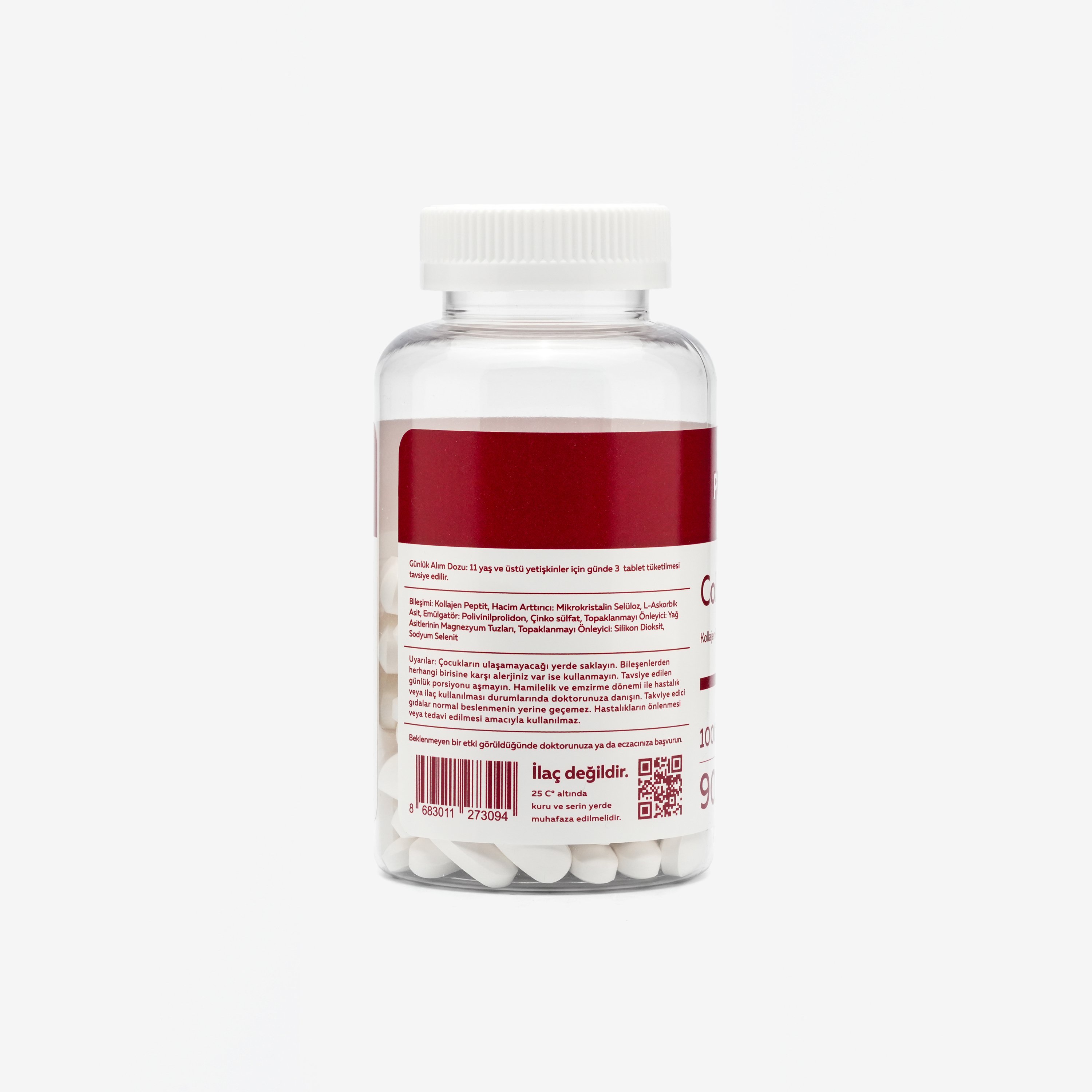 Collagen Forte - Collagen Peptide Containing Tablet Supplementary Food