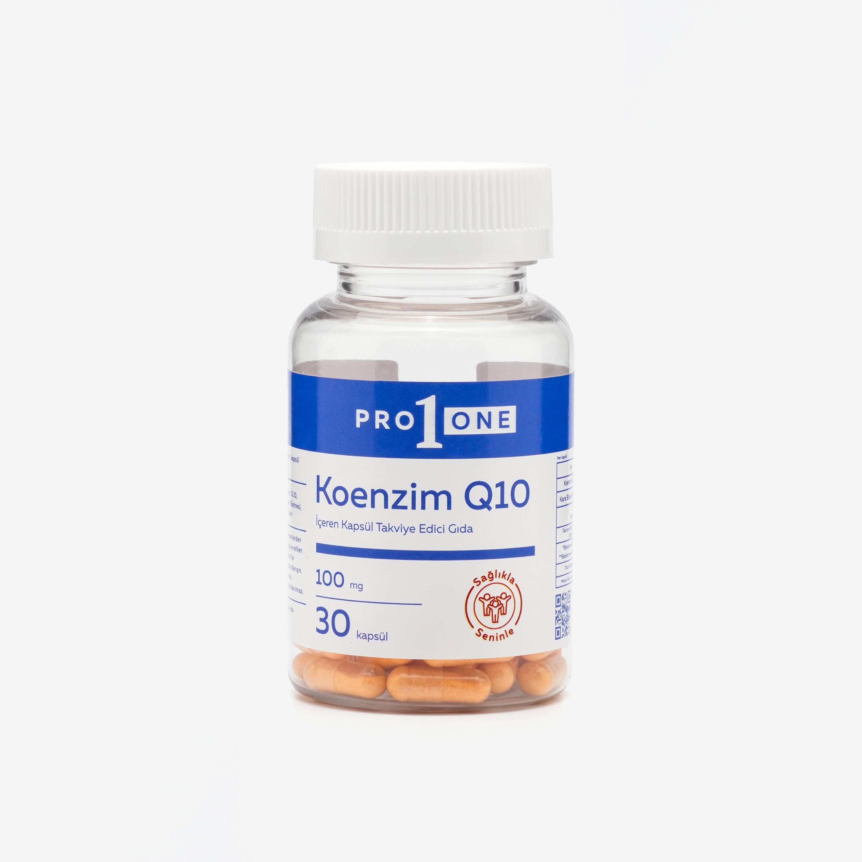 Coenzyme Q10 Containing Capsule Supplementary Food