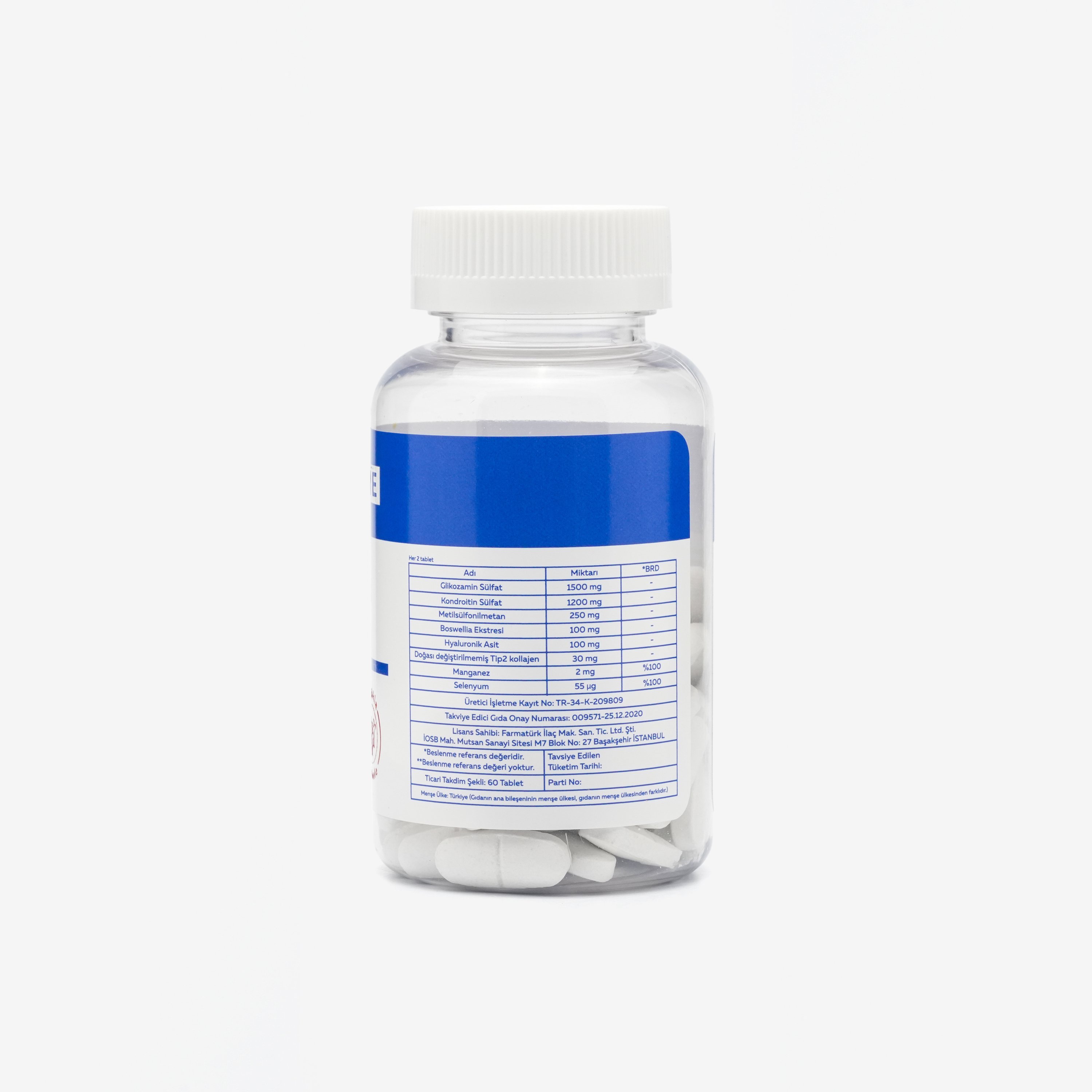 Glucosamine Containing Tablet Supplementary Food