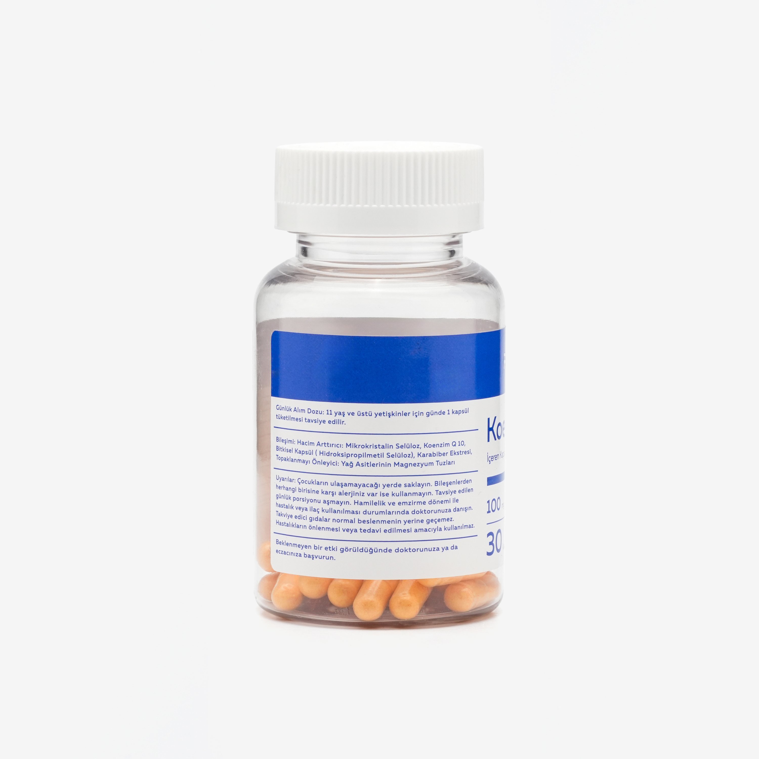 Coenzyme Q10 Containing Capsule Supplementary Food