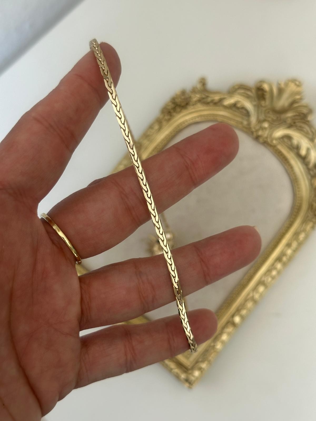 14K Gold Renkli Kutup Yıldızı Güneş ParlakHasır Döküm Kolye