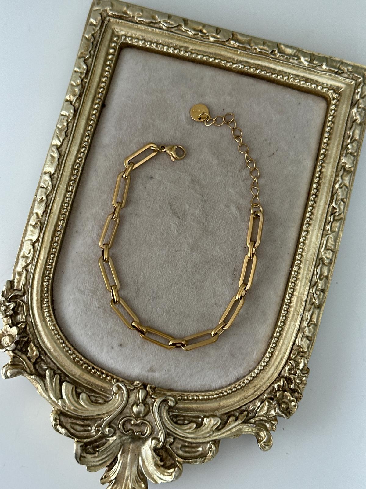 Gold Renkli Ataç Bileklik