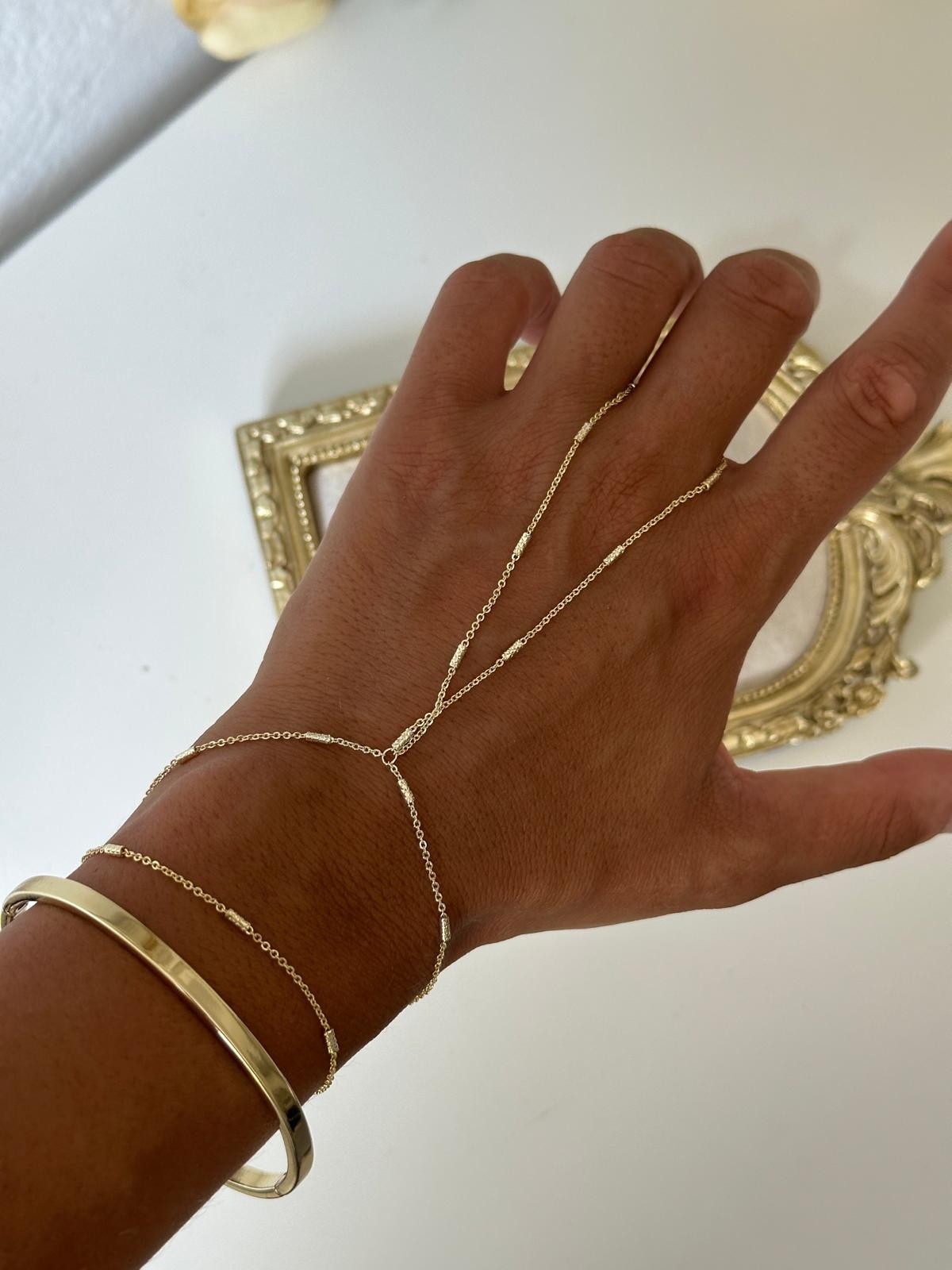 14K Gold Renkli Silindir Varak Dorikalı Şahmeran
