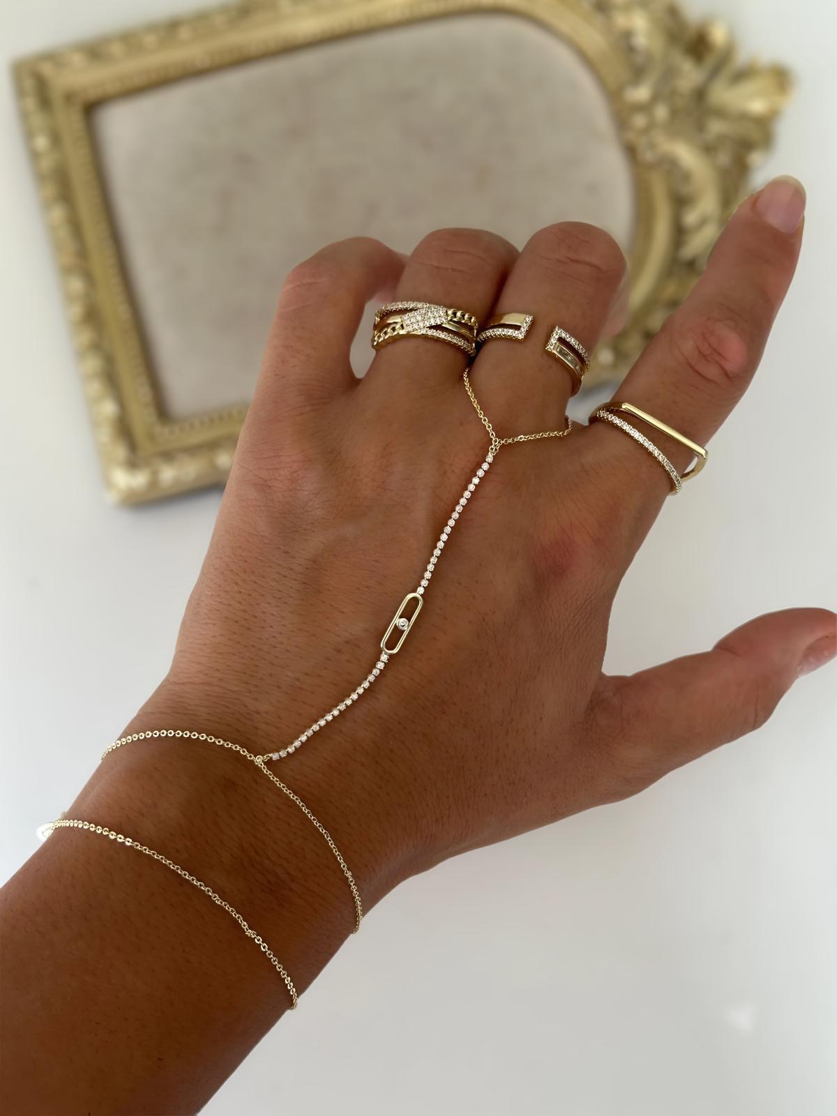 14K Gold Renkli Marka Şahmeran