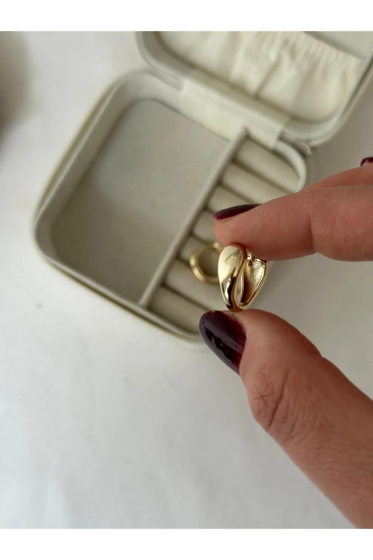 14K Gold Renkli  Çift Dolumlu Çok Satan Küpe