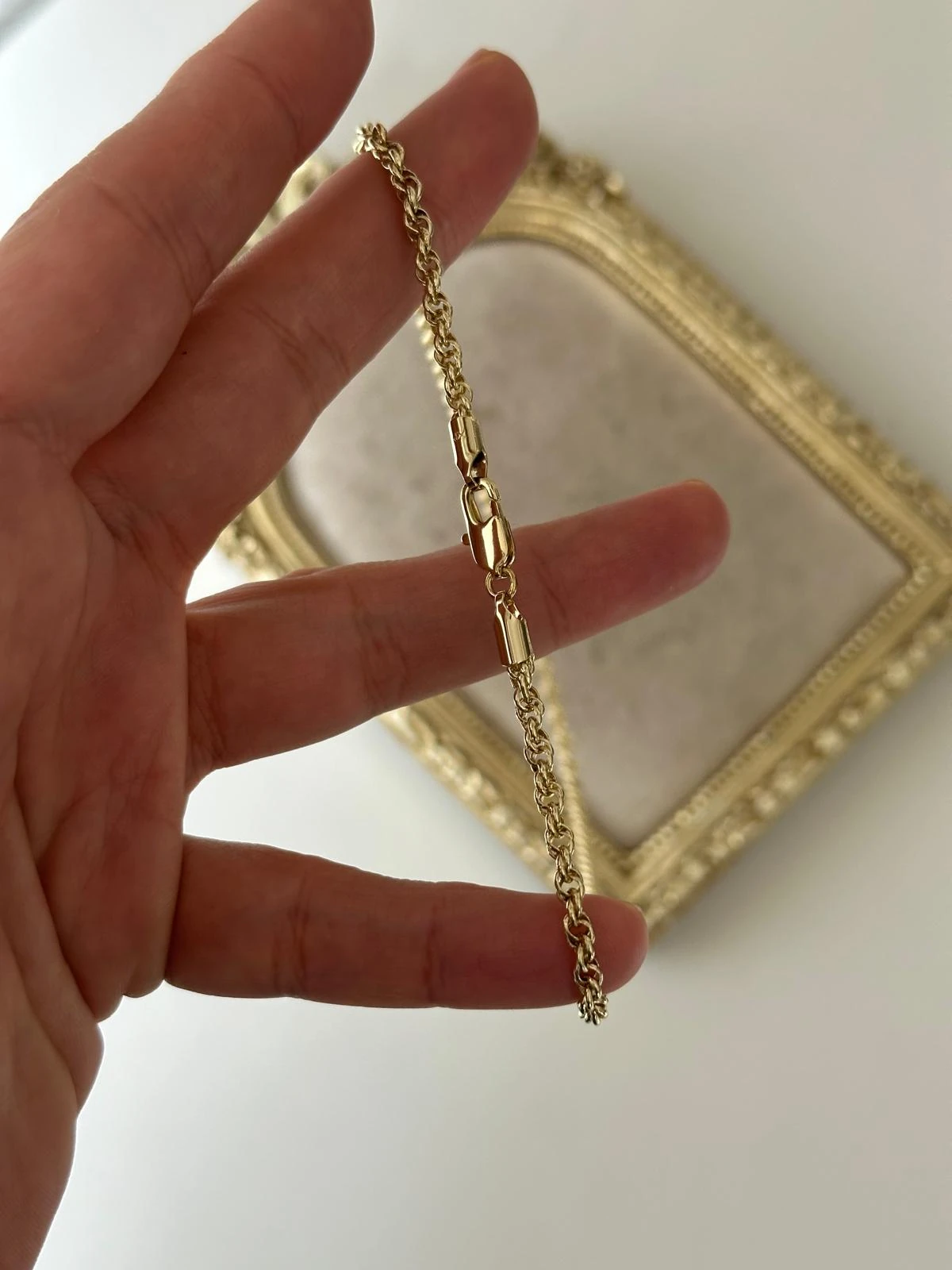 14K Gold Renkli Geçme Yumuşacık Burgu Kolye