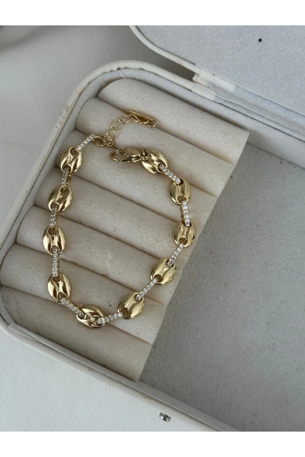 14K Gold Renkli  Marka Çok Satan Bileklik