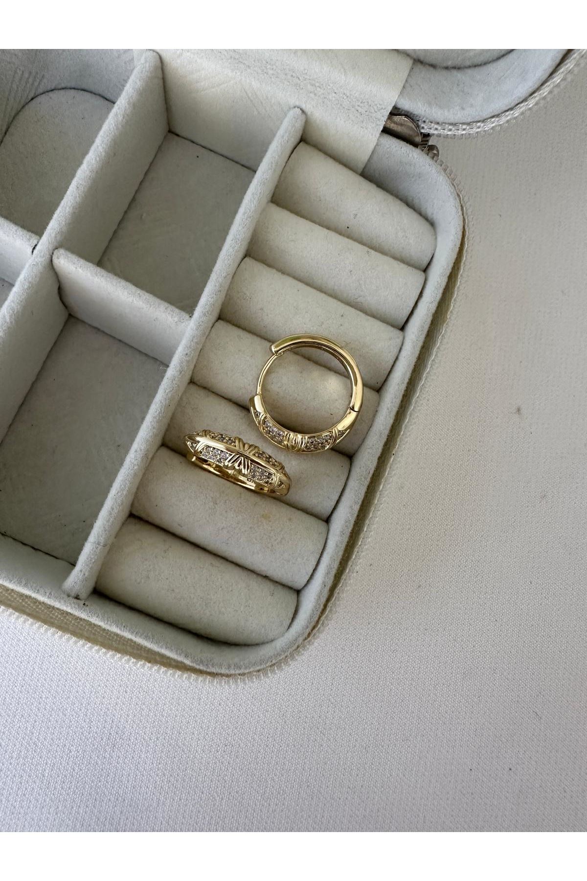 14K Gold Renkli  Marka Marka Halka Küpe