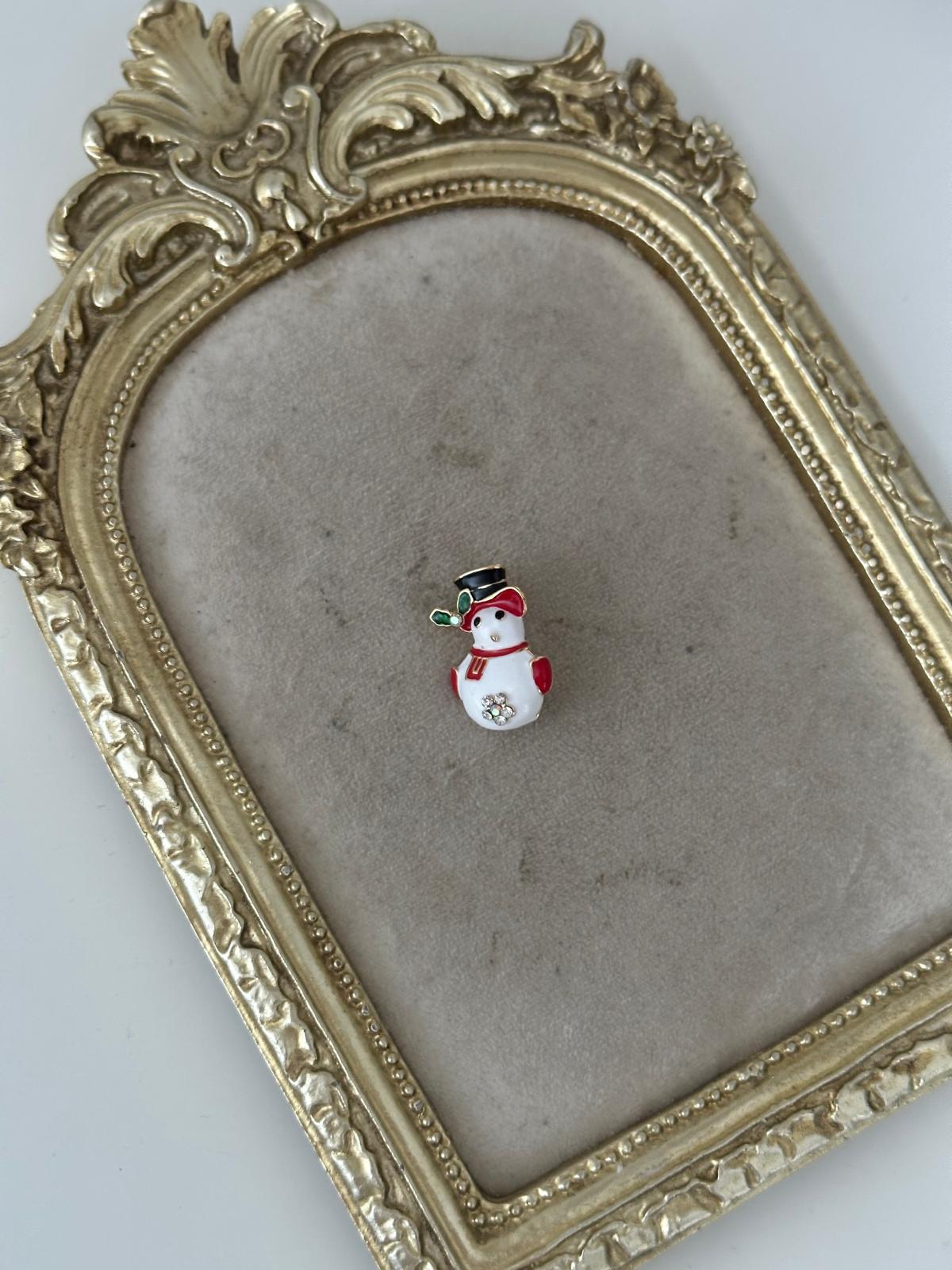 Noel Baba Figürlü Broş