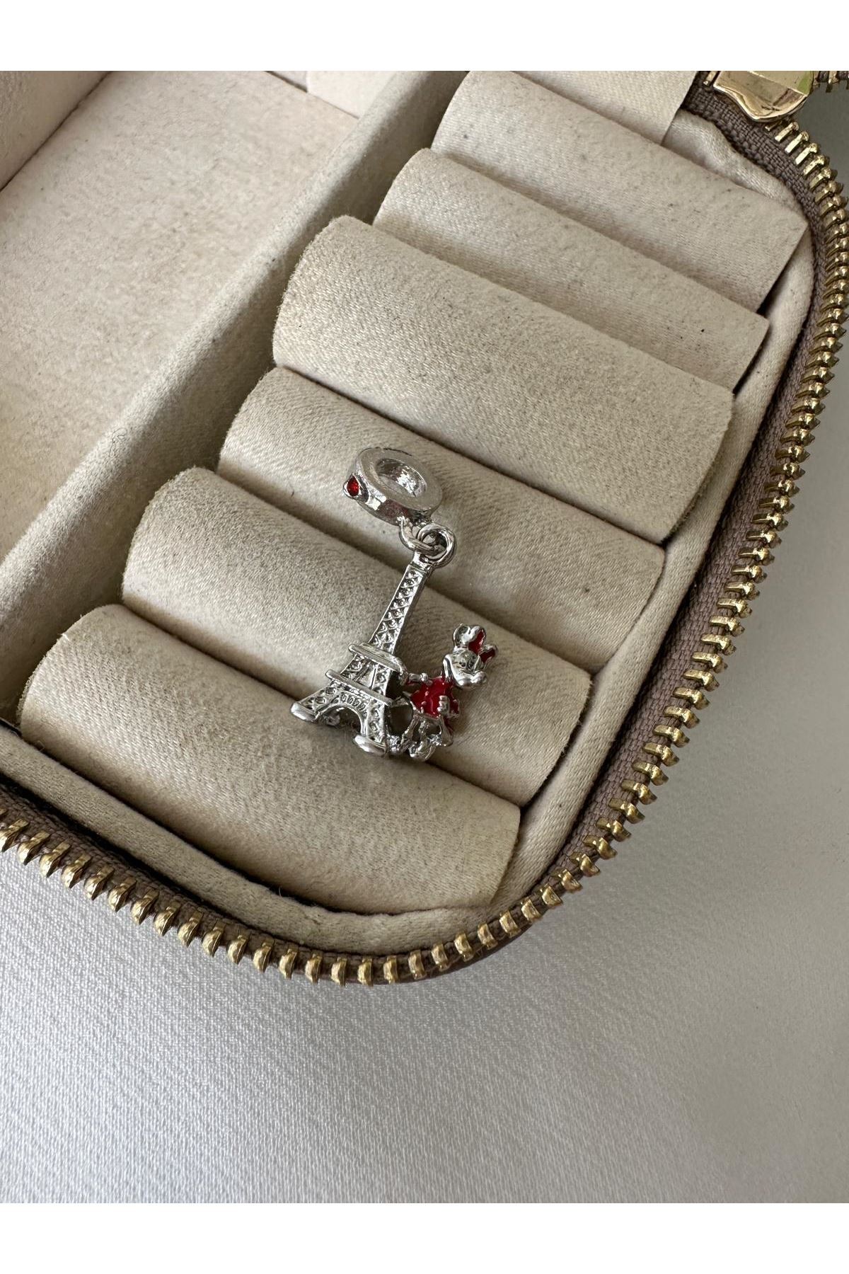 Disney Mini Eyfel Kuleli Charm