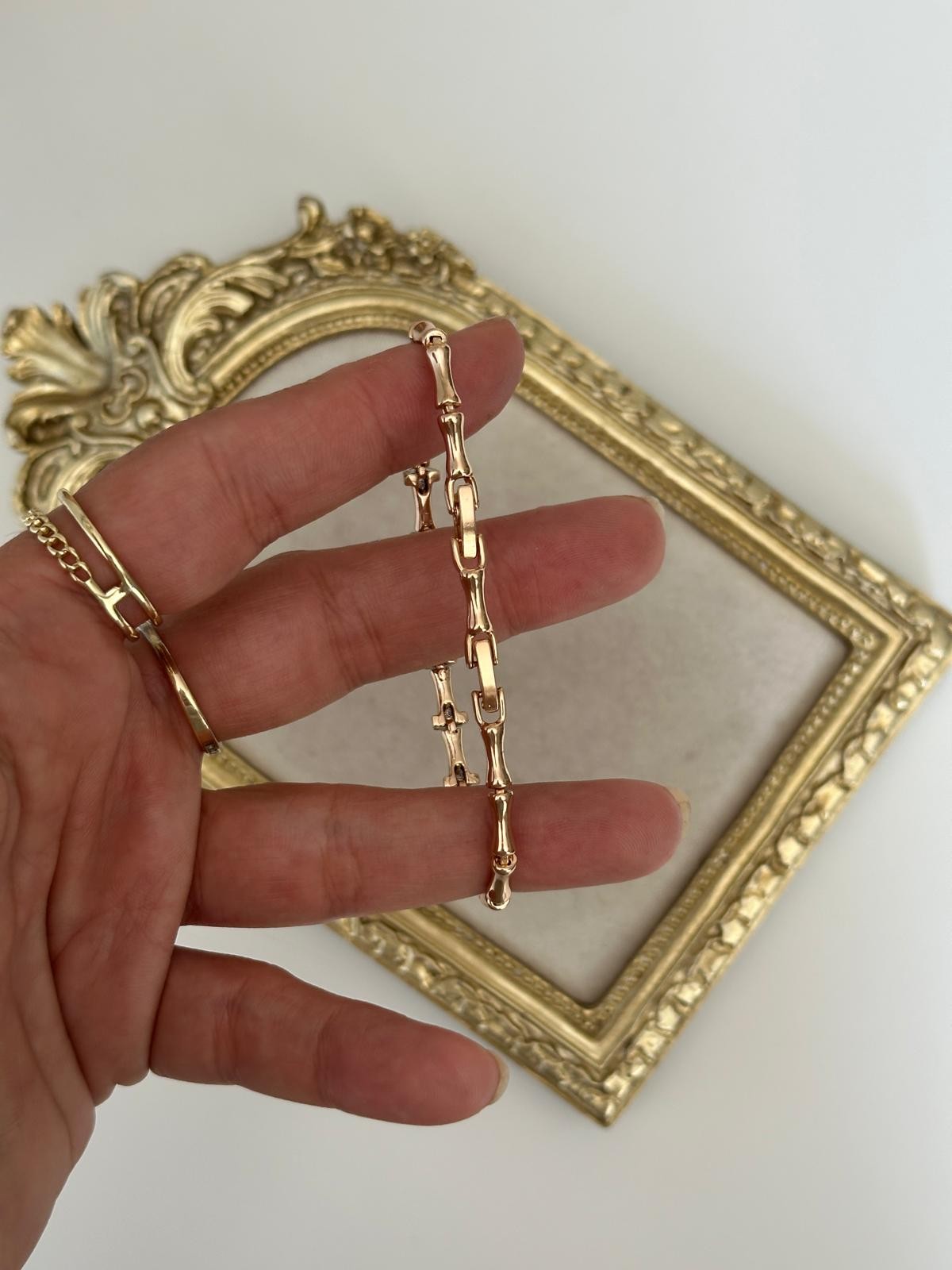 18K Gold Rose Serenay Leyla Bileklik