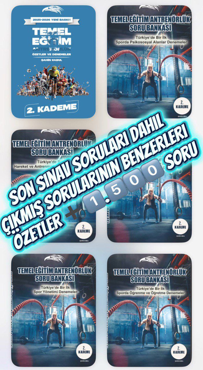 2. Kademe - 6'lı Set - 2025 Güncel - Son Sınav Dahil -  Konu Anlatımı, Özetler ve Denemeler, Fasiküller