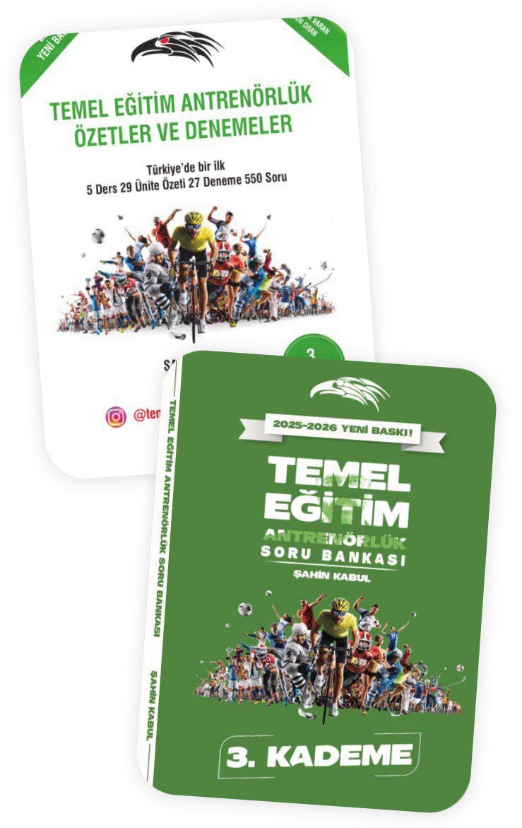 Temel Eğitim Antrenörlük 3. Kademe Set