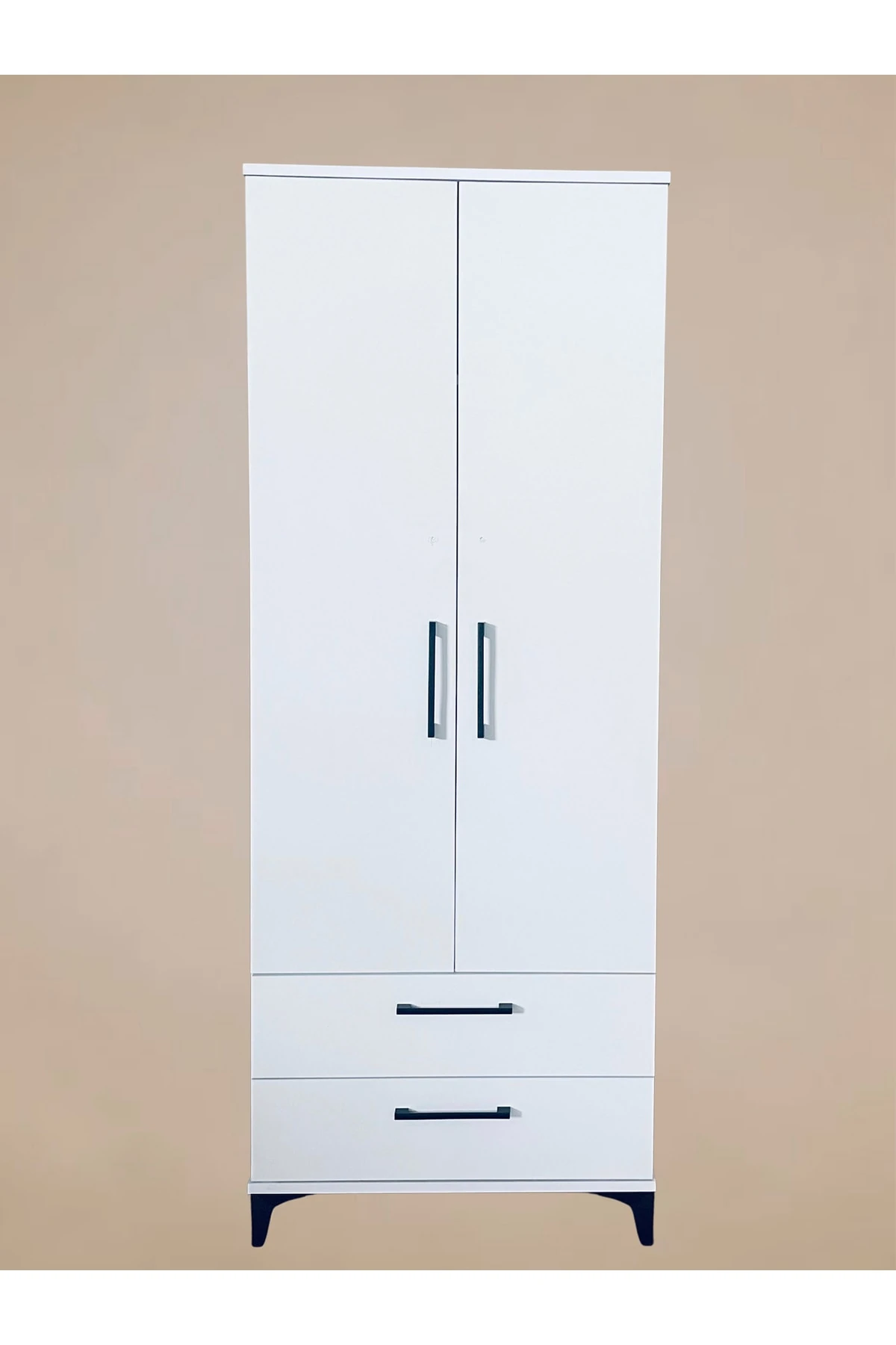 Eko İki Kapaklı İki Çekmeceli 70 x 184 Gardrob