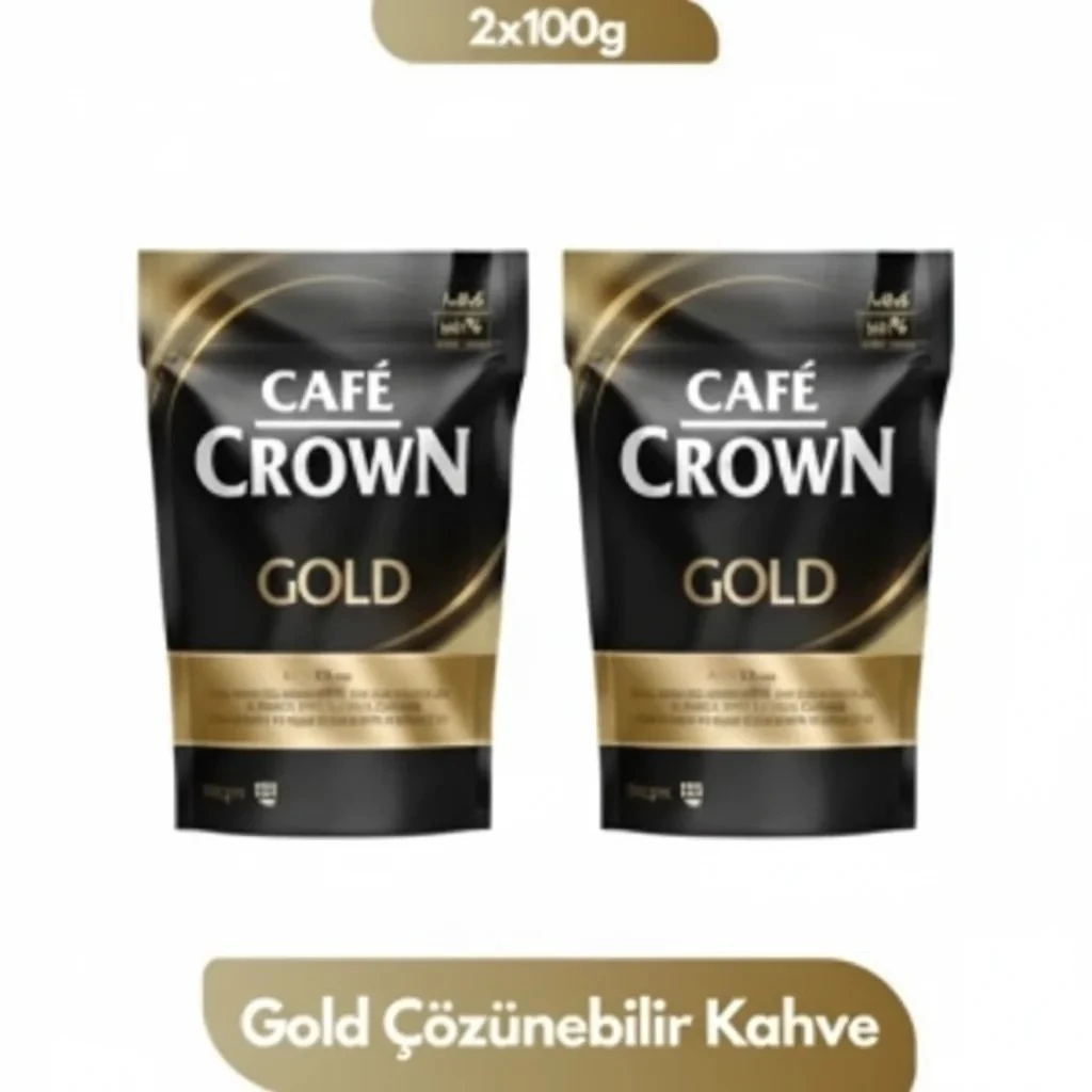Cafe Crown Gold Kahve 100 Gr. x 2 Adet image