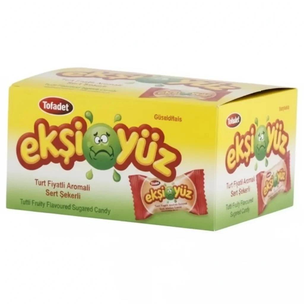 Ekşi Yüz Sakız 100 Adet Tutti Frutti image