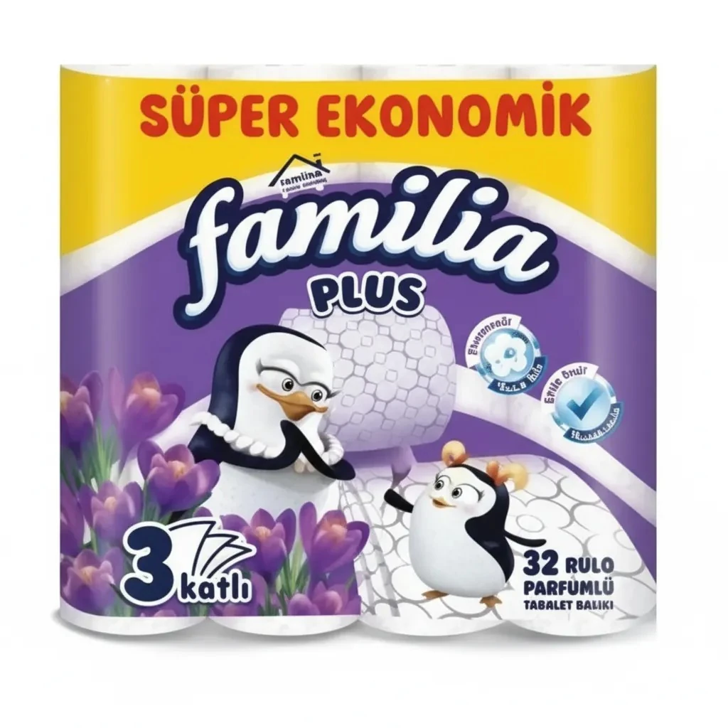 Familia Tuvalet Kağıdı Parfü mlü Familia Plus 3 Katlı 32 Rulo image