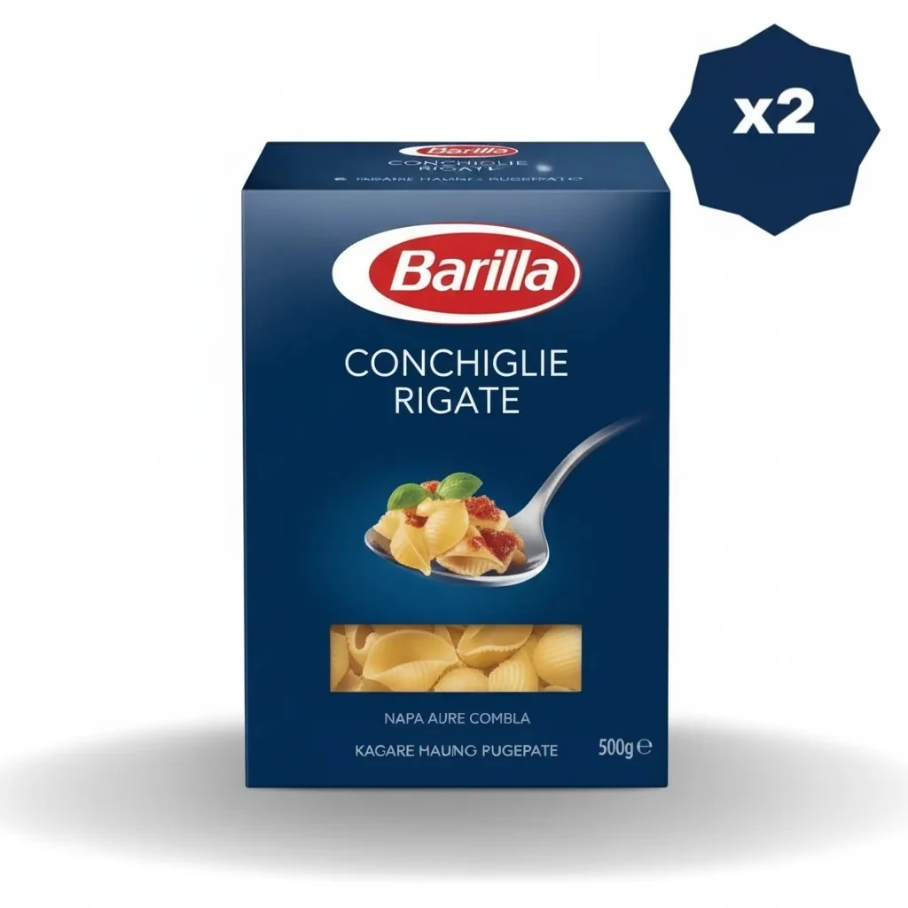Barilla Mini Midye Makarna 500 gr*2 adet image