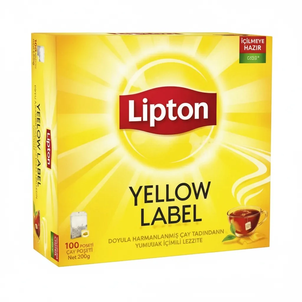 Lipton Yellow 100'LÜ Bardak 200 Gr. image