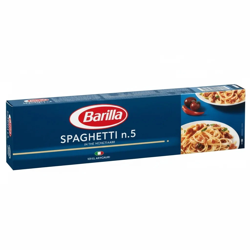 Barilla Spagetti (Spagetti) Makarna No:5 500 G  (  5  Adet  ) image