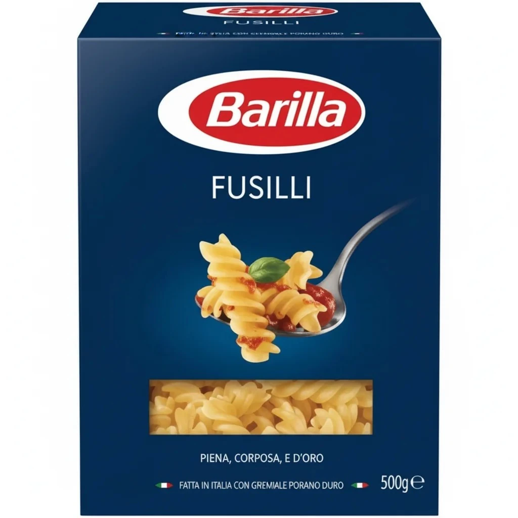 Barilla Fusilli (Burgu) Makarna 500 G * 5 Adet image
