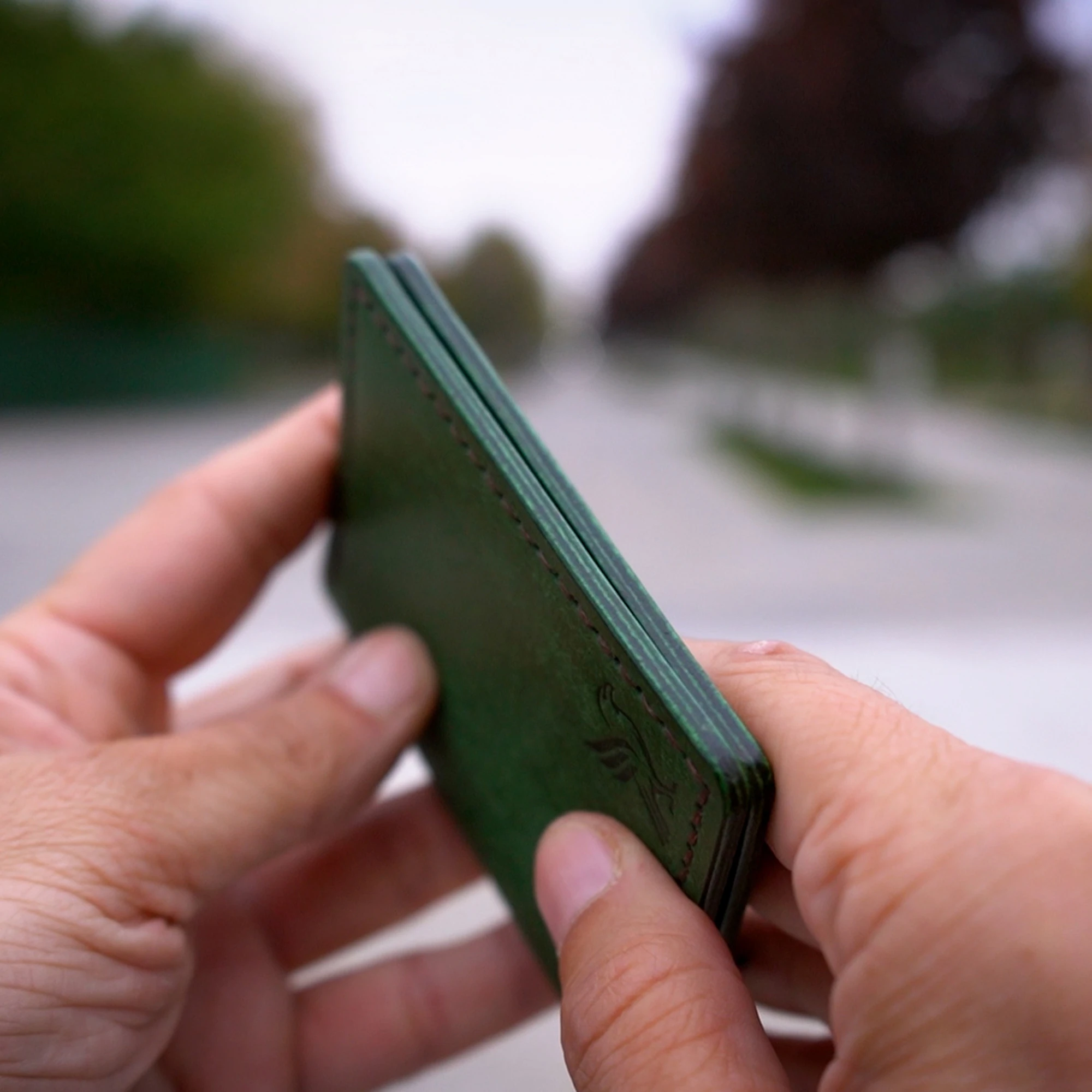 Kutka Goods - Root Collection - Cüzdan - Yeşil Pueblo