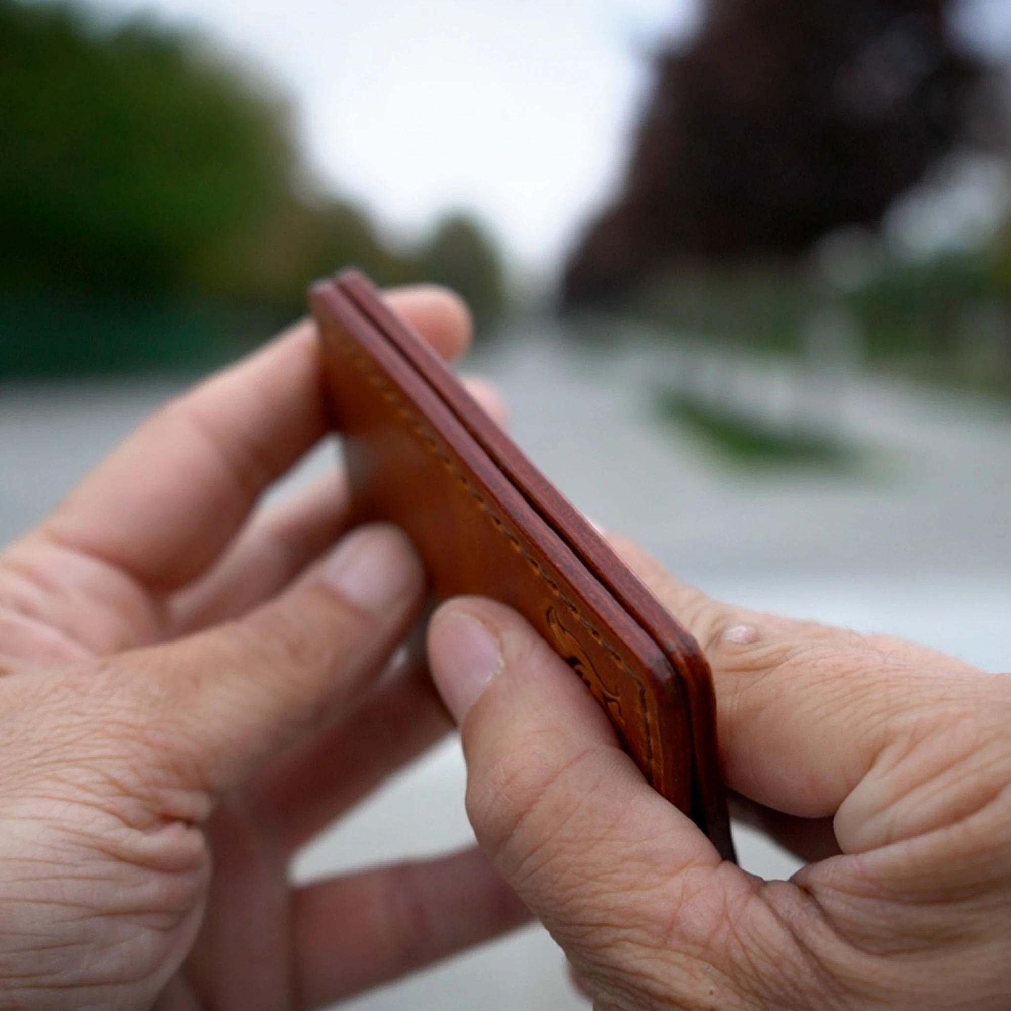 Kutka Goods - Root Collection - Cüzdan - Taba Vien