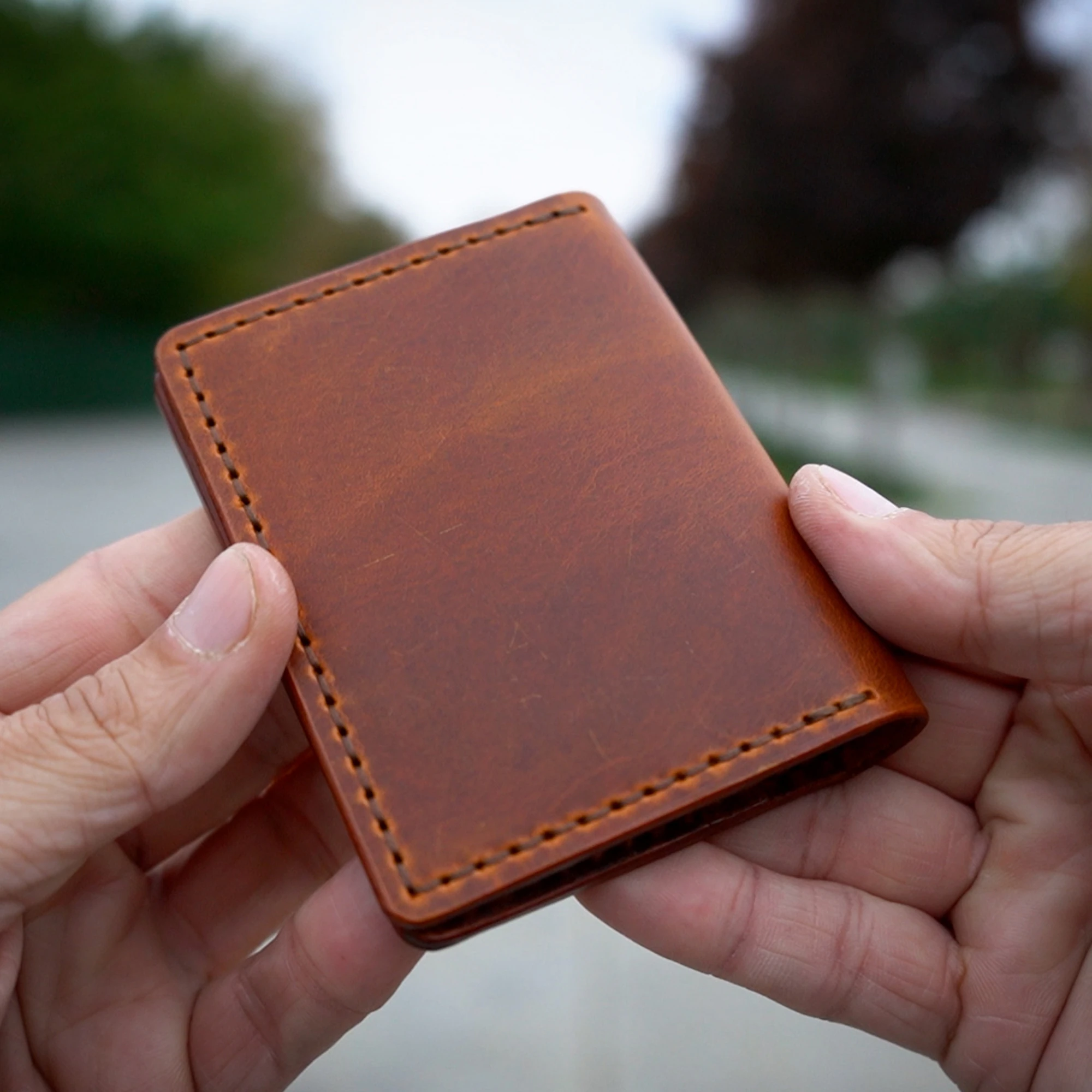 Kutka Goods - Root Collection - Cüzdan - Taba Vien