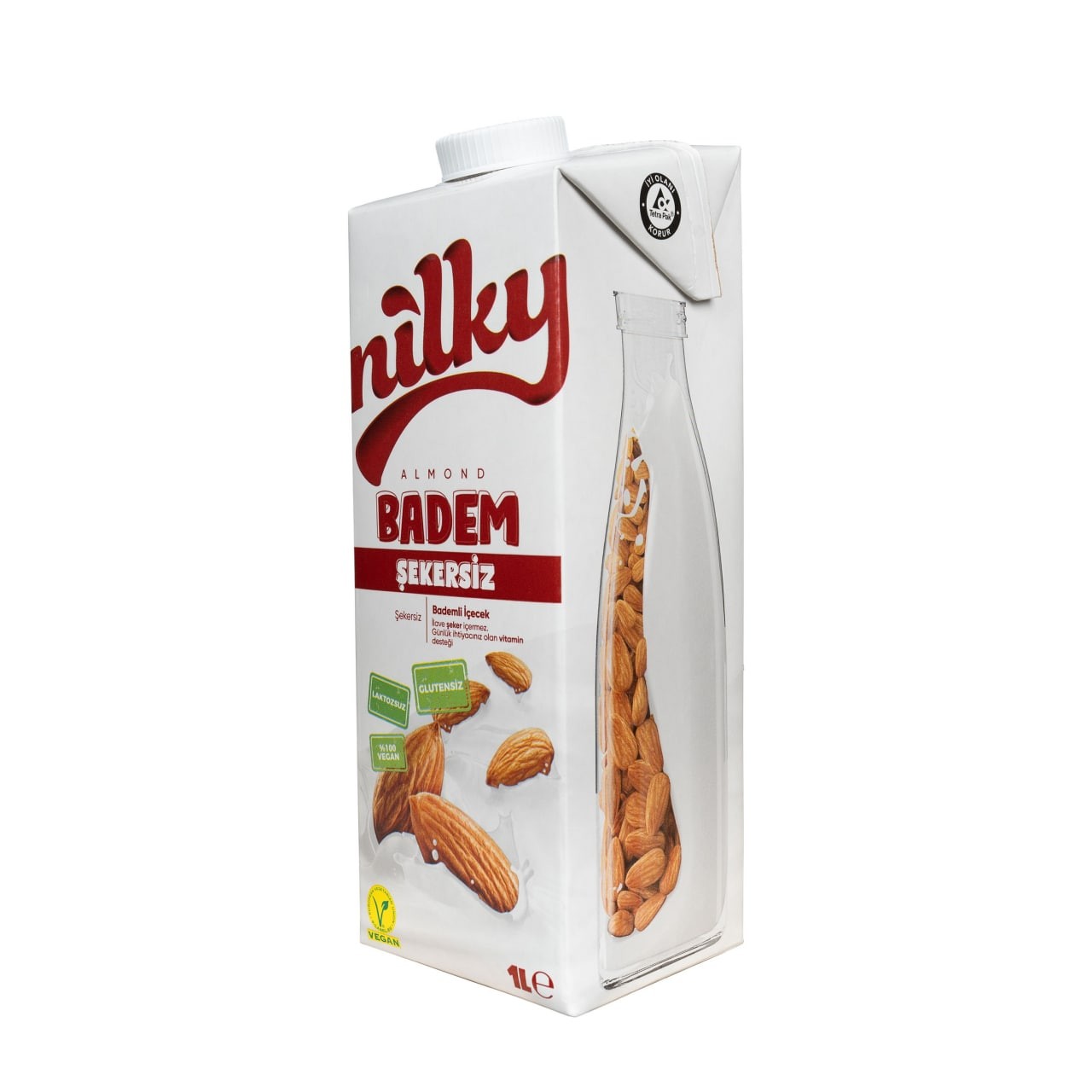 Nilky Almond Milk Sugar Free 1LT Pack Of 3
