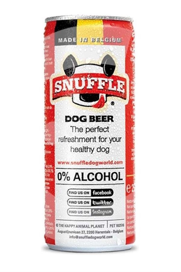 Snuffle Mixed Dog Beer Bottle 25CL