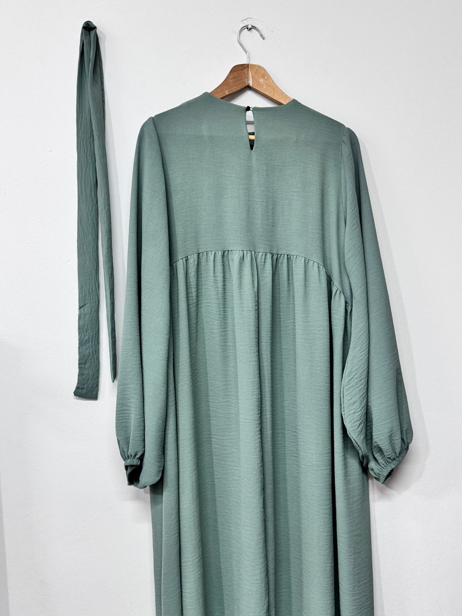 İthal Aerobin Elbise - Mint Yeşili