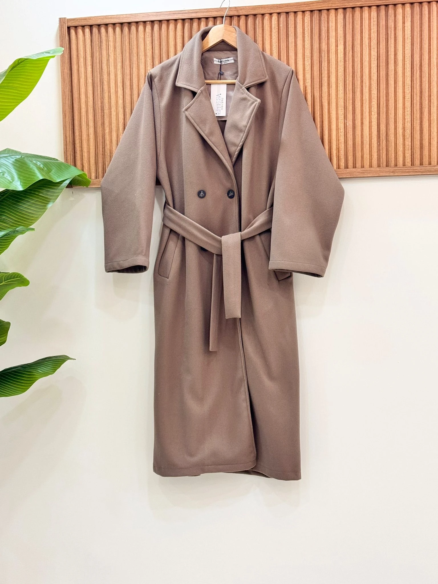 Ceket Yaka Oversize Kaban