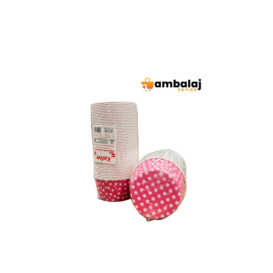 KEK KAPSÜLÜ PEMBE PUANTİYELİ (50ADET)