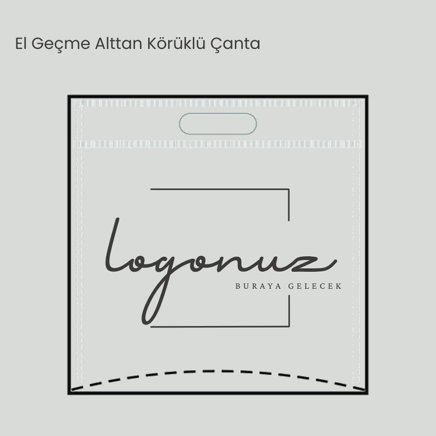 El Geçme Alttan Körüklü Çanta 25X30+10